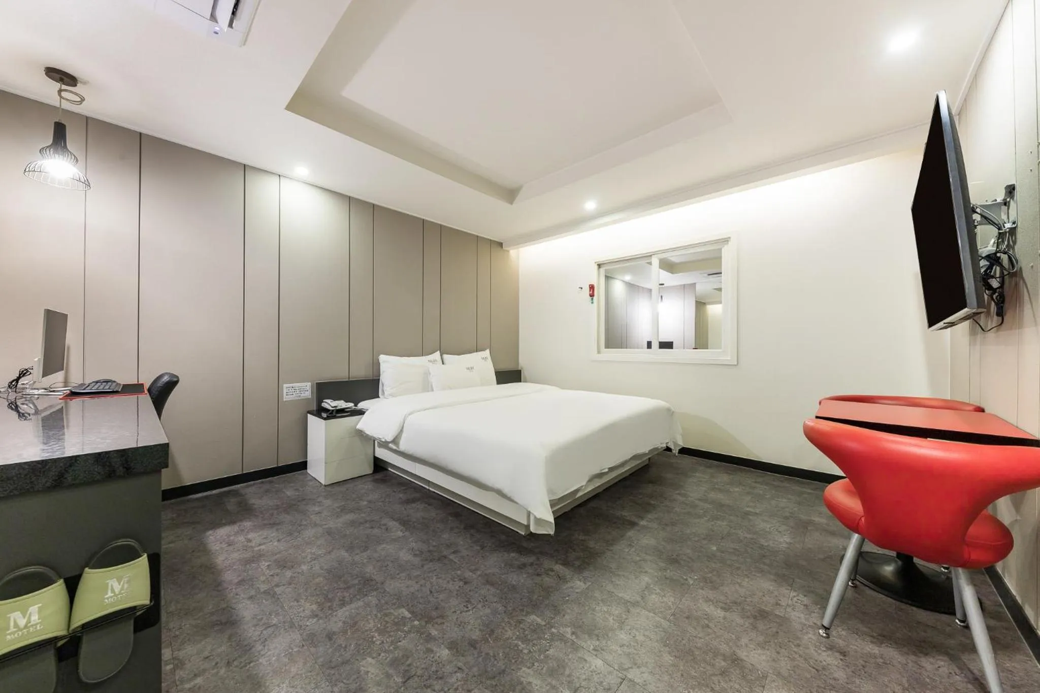 Bed in Busan Gwangalli Nuri Hotel