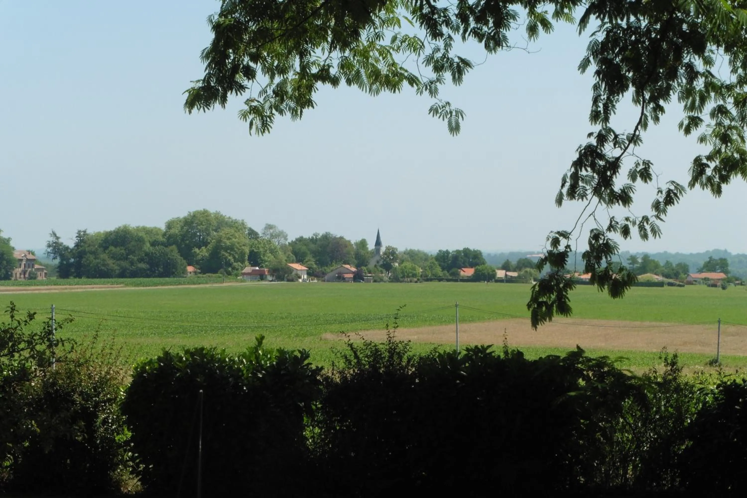 Garden view in Domaine Hias