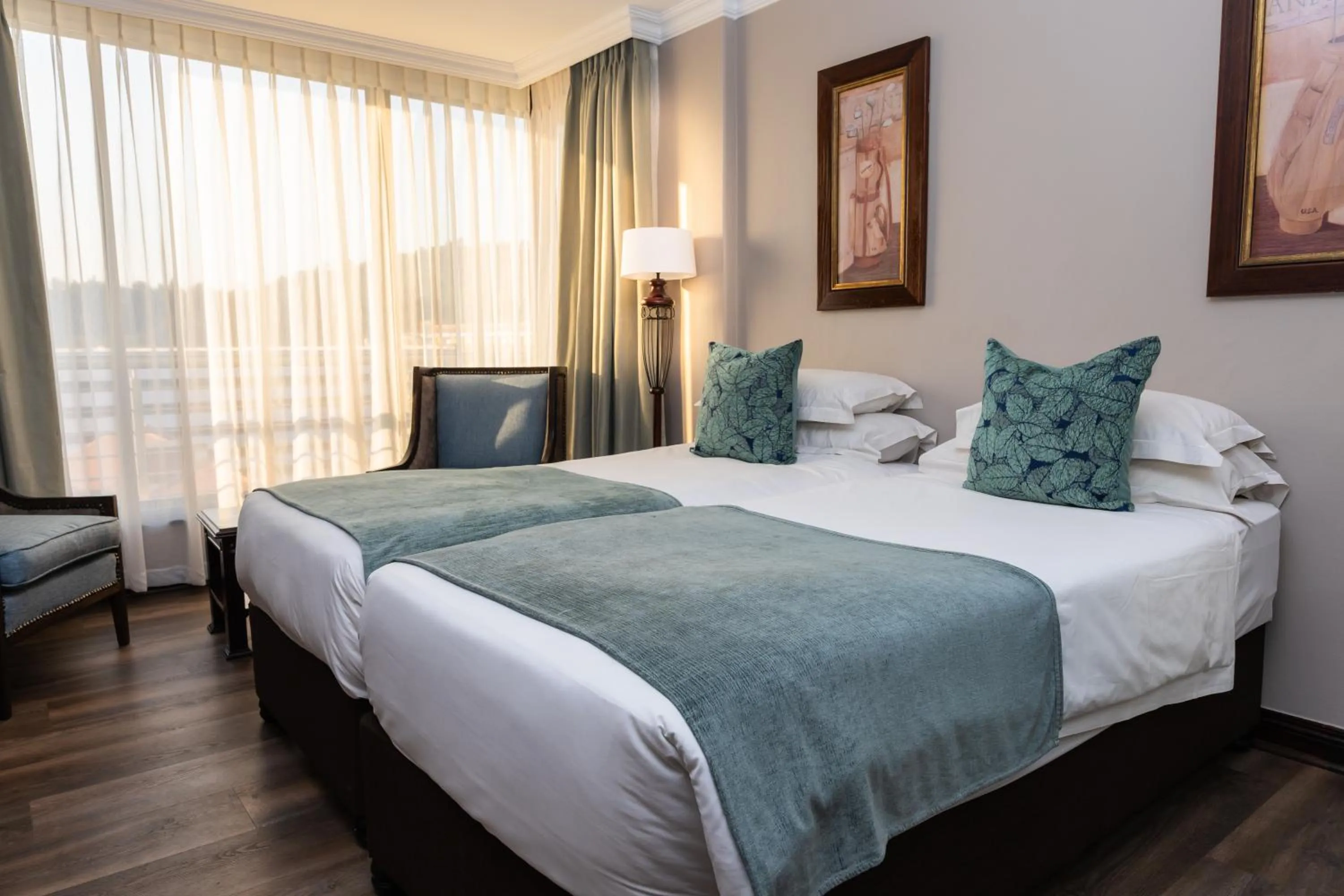 Bed in Premier Hotel Pretoria