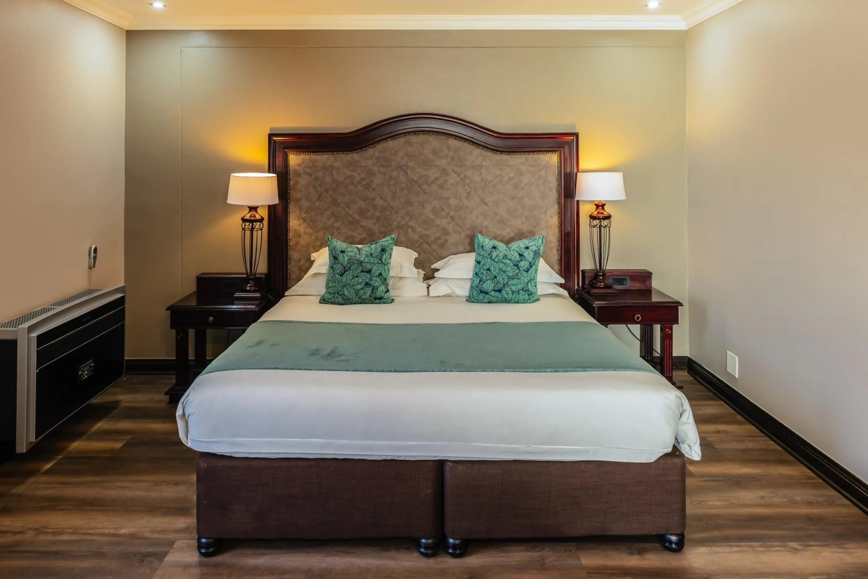 Bed in Premier Hotel Pretoria