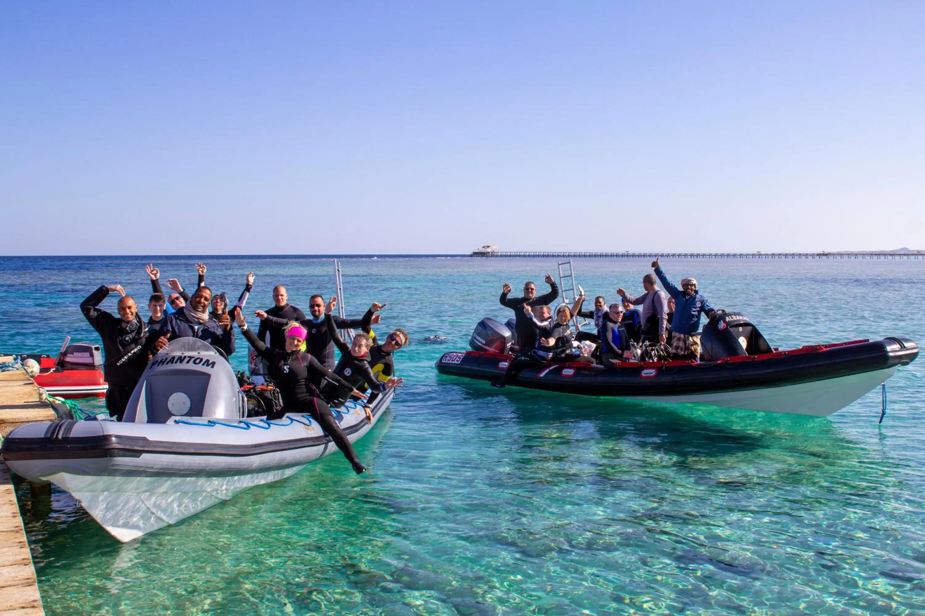 Staff in Marsa Shagra Village