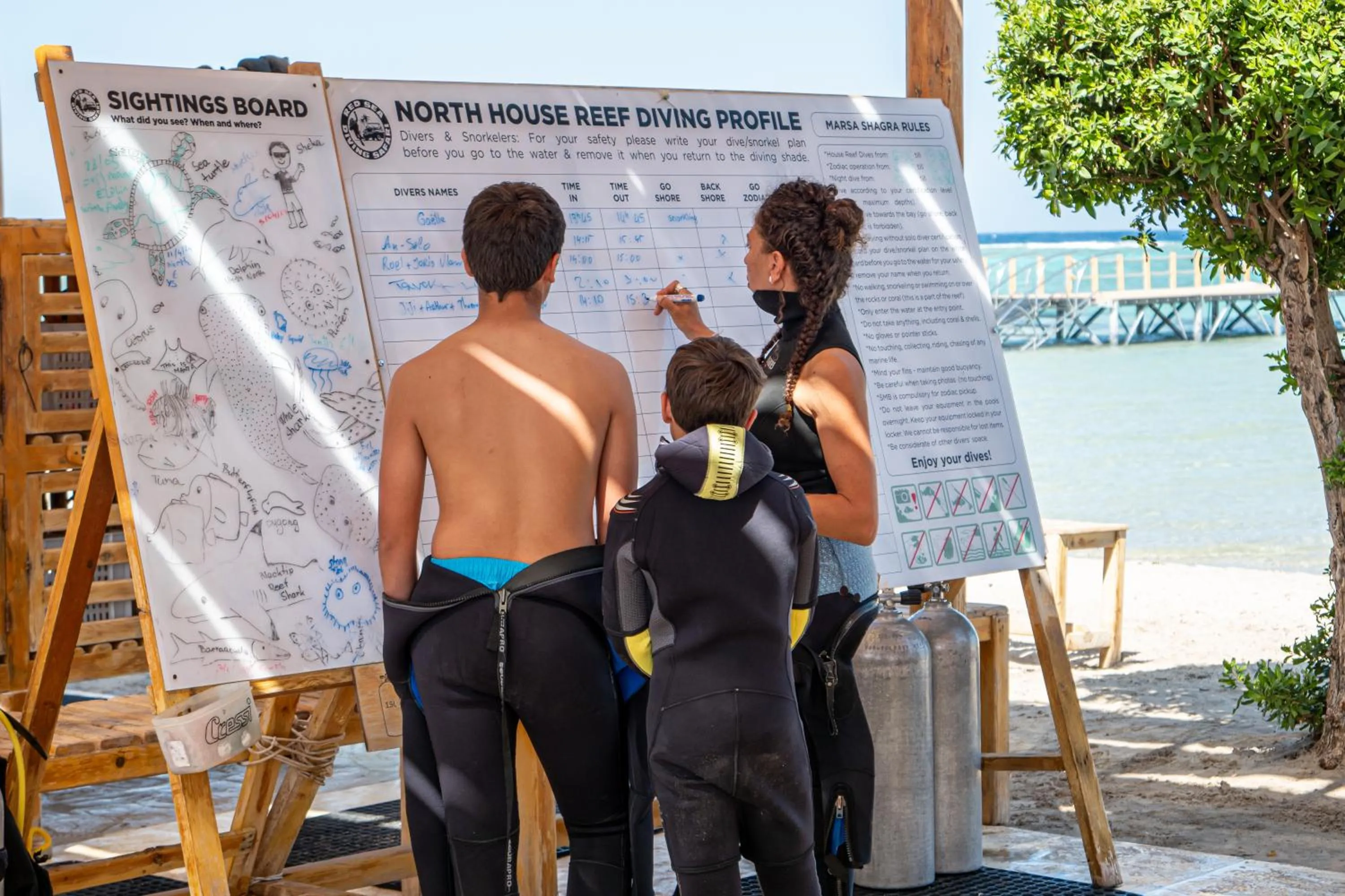 Activities in Marsa Shagra Village