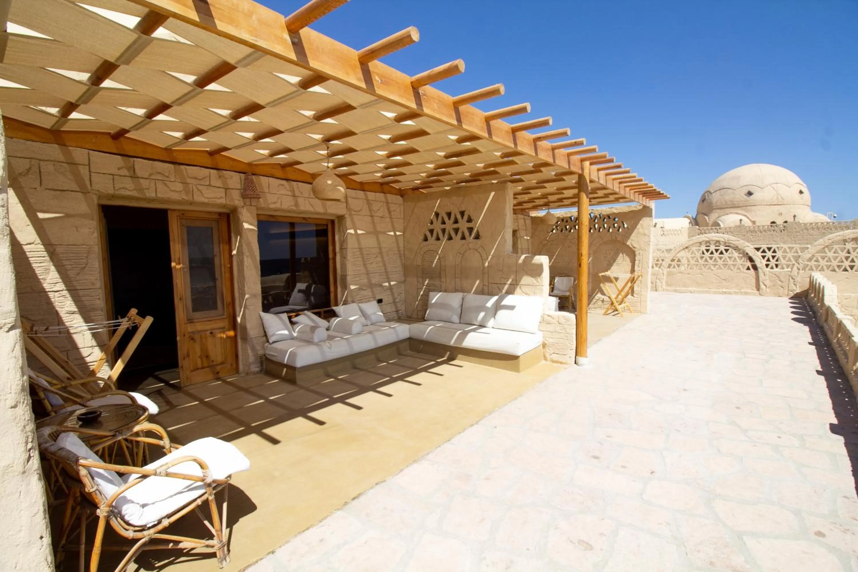 Patio in Marsa Shagra Village