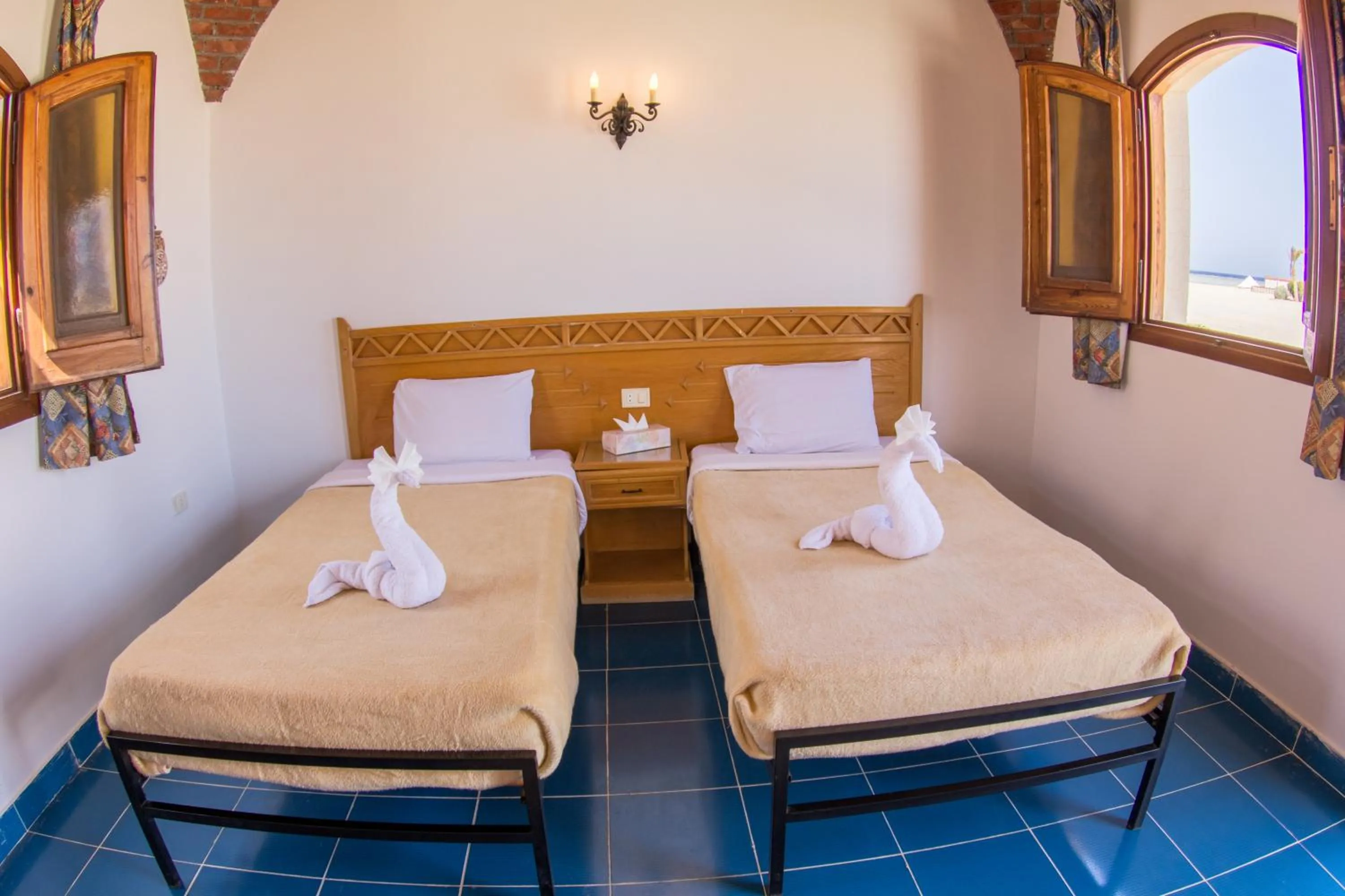 Photo of the whole room, Bed in Marsa Shagra Village