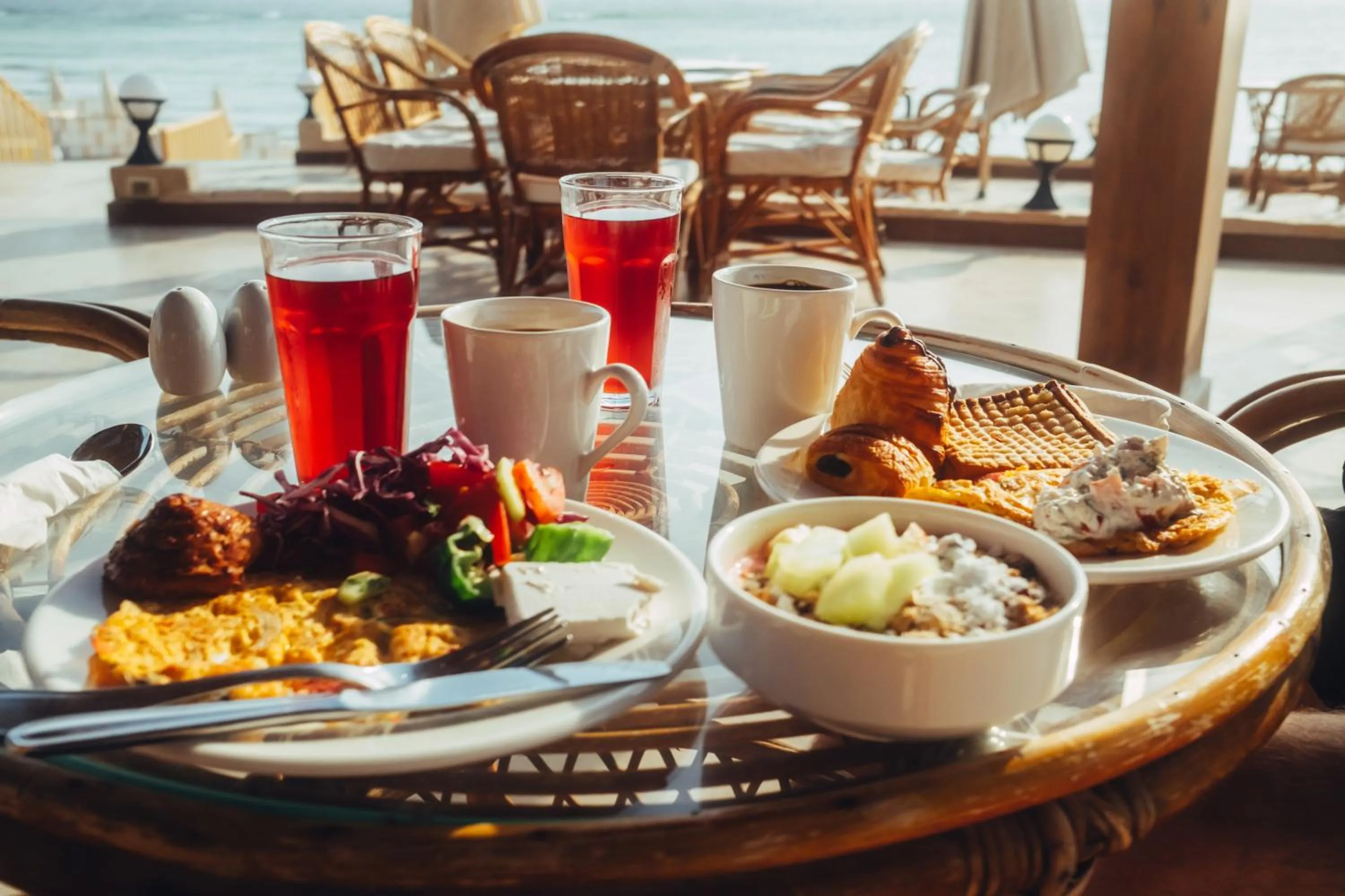 Breakfast in Marsa Shagra Village