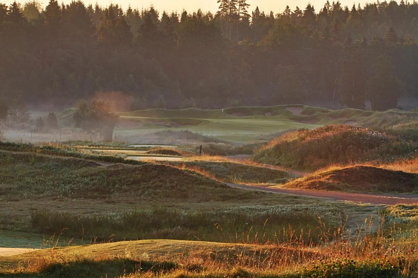 Natural landscape in Sand Golf Club