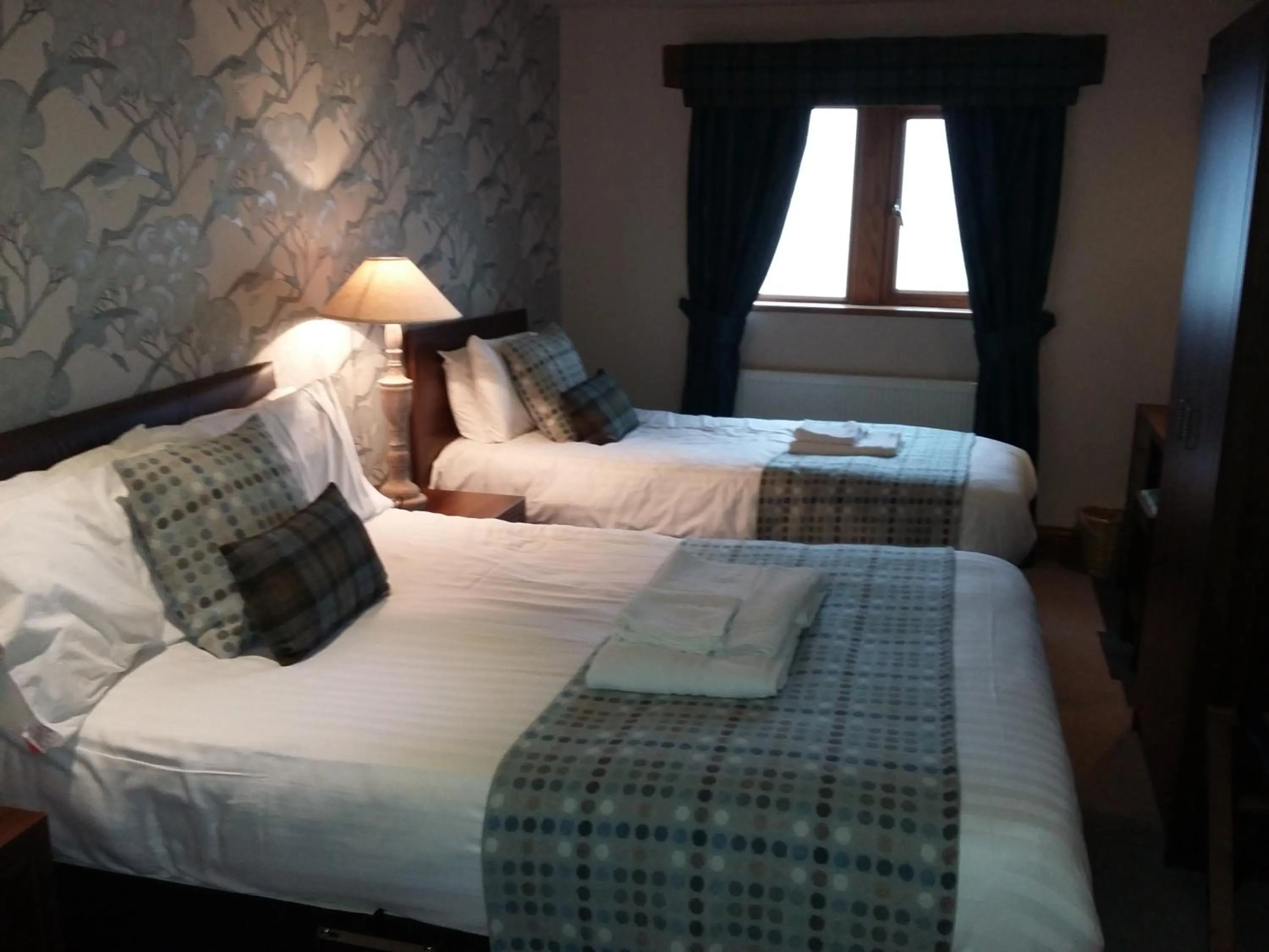 Bed in The Huntsman Inn