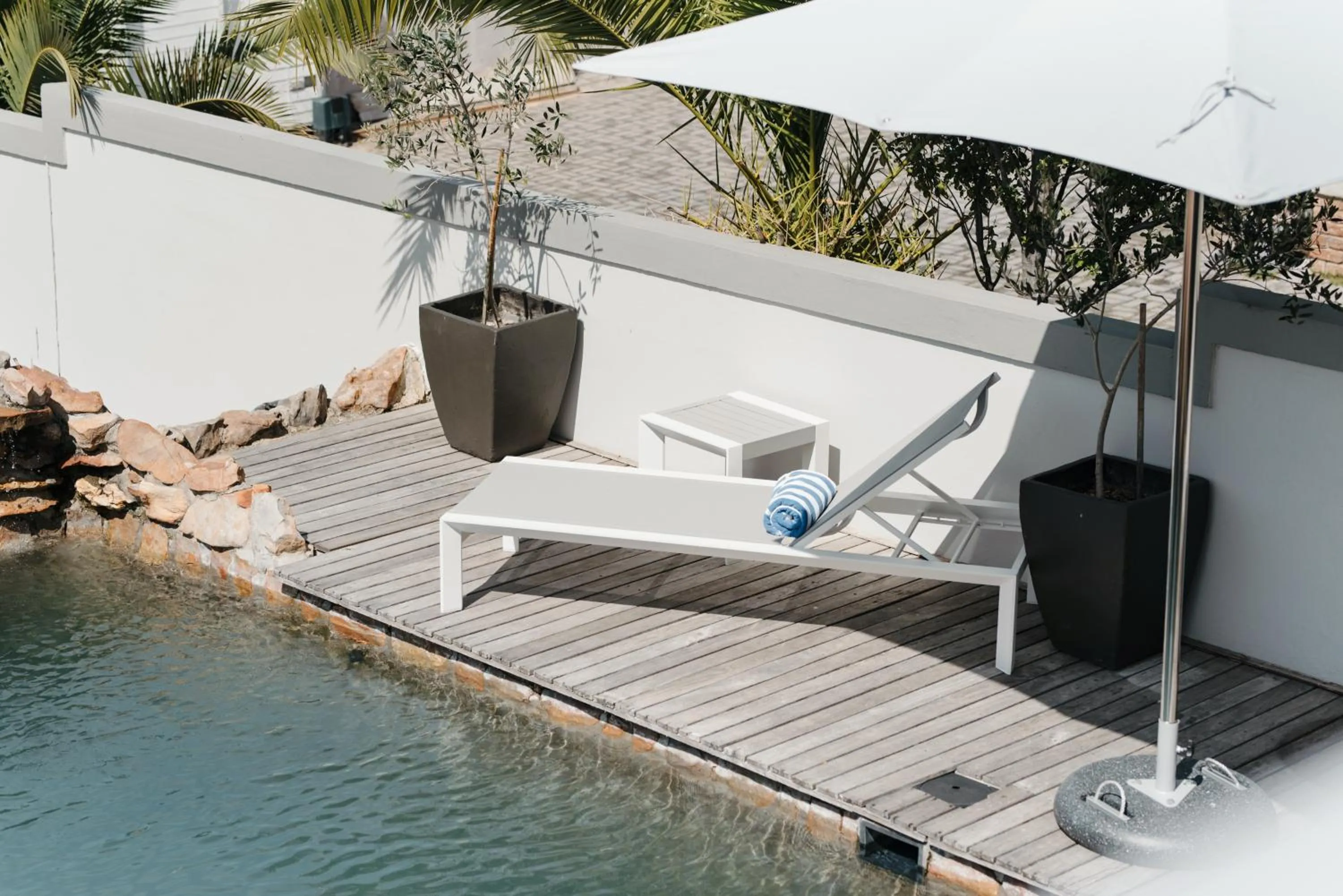 Swimming pool in Whale Away Guest House