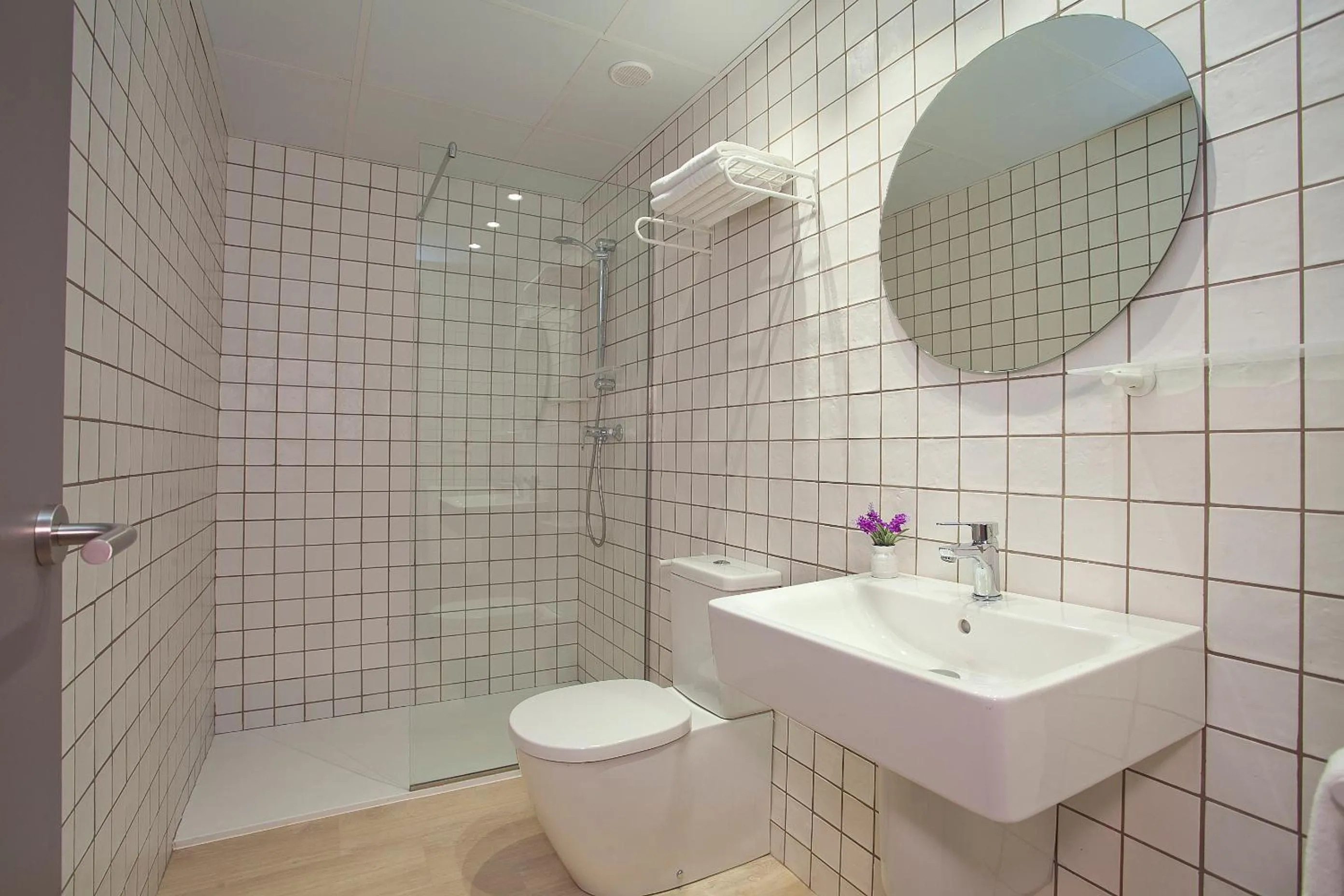 Bathroom in Apartamentos Ribera