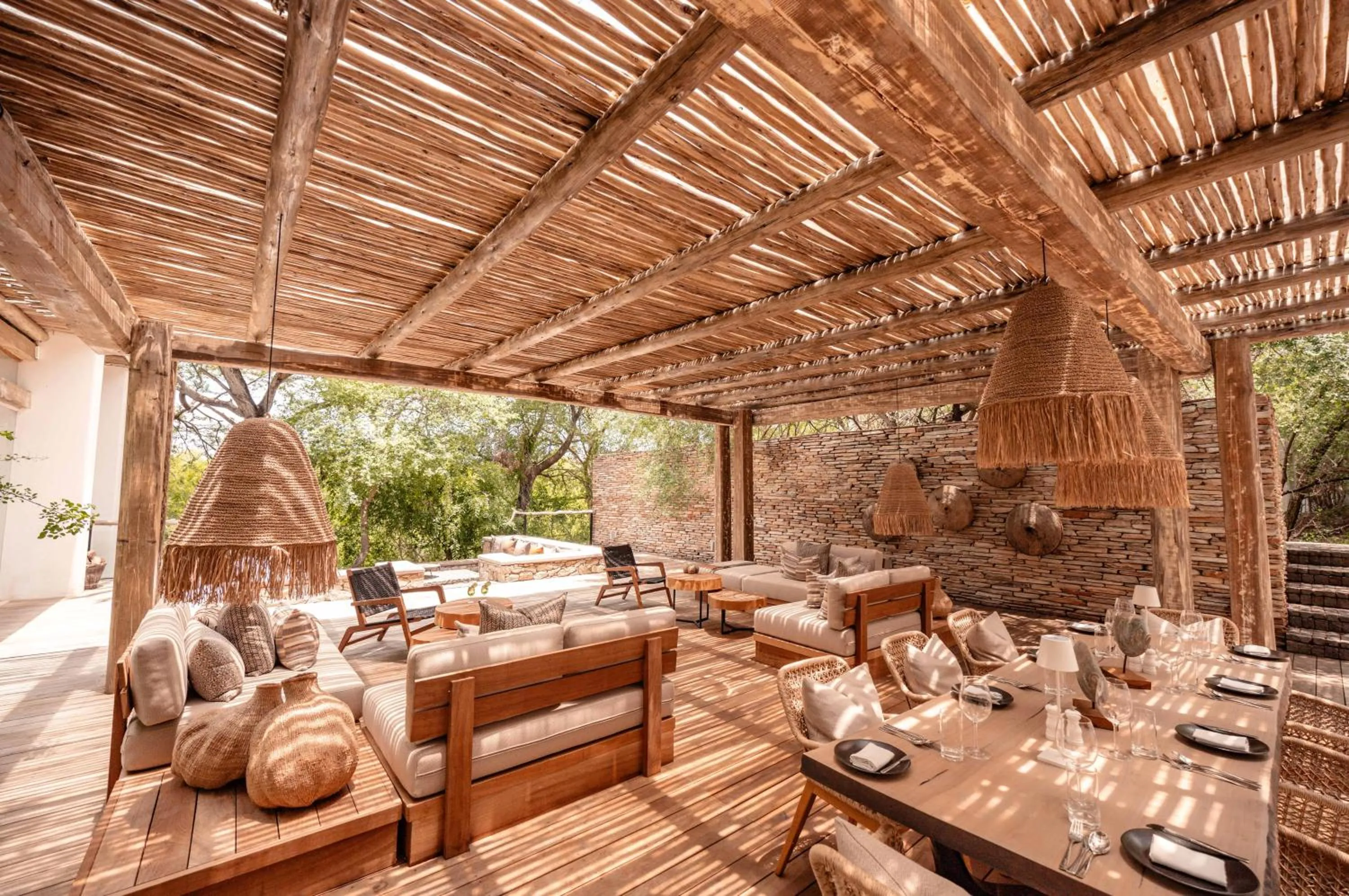 Lounge or bar in Kapama Karula