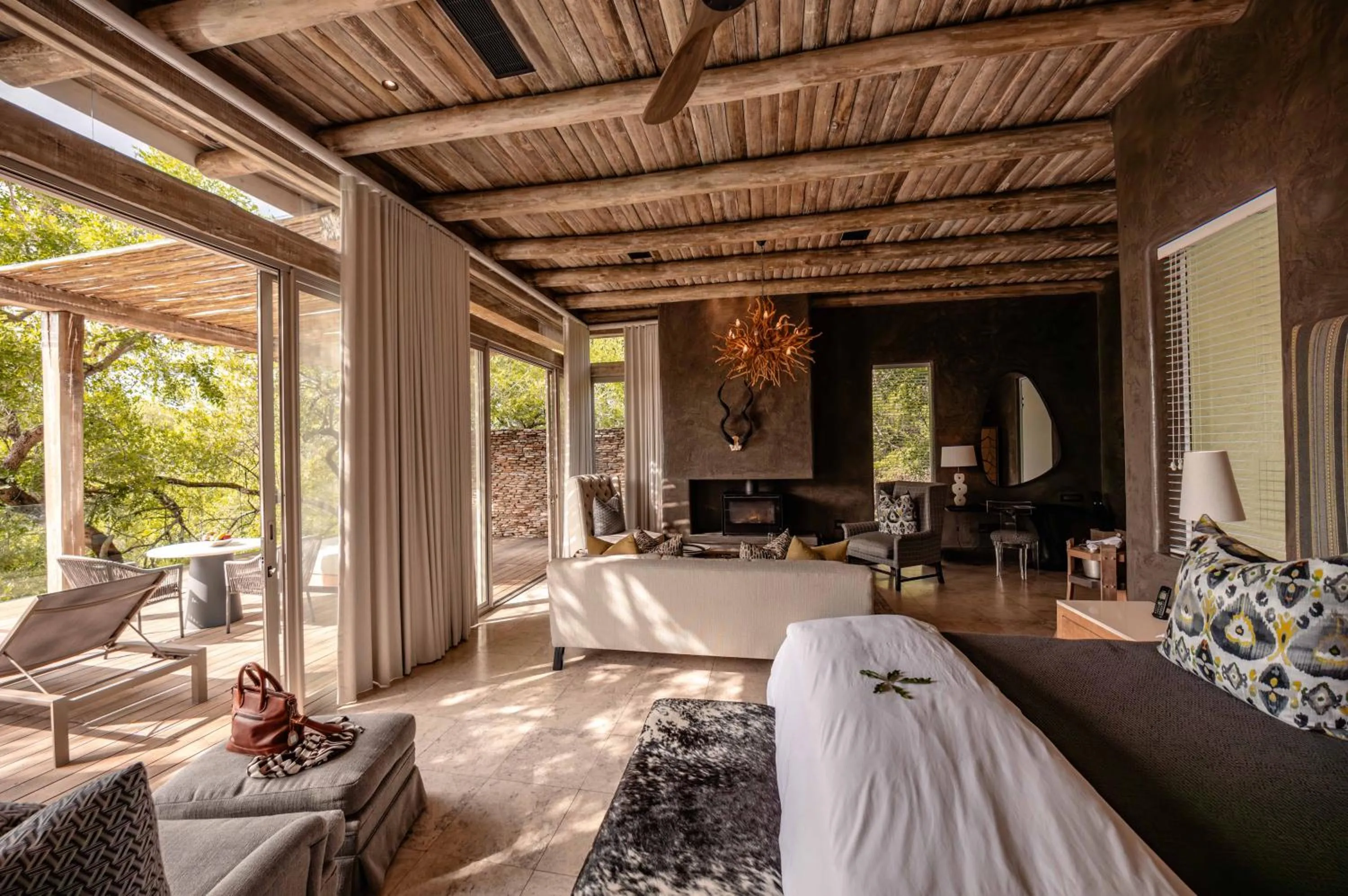 Bed in Kapama Karula