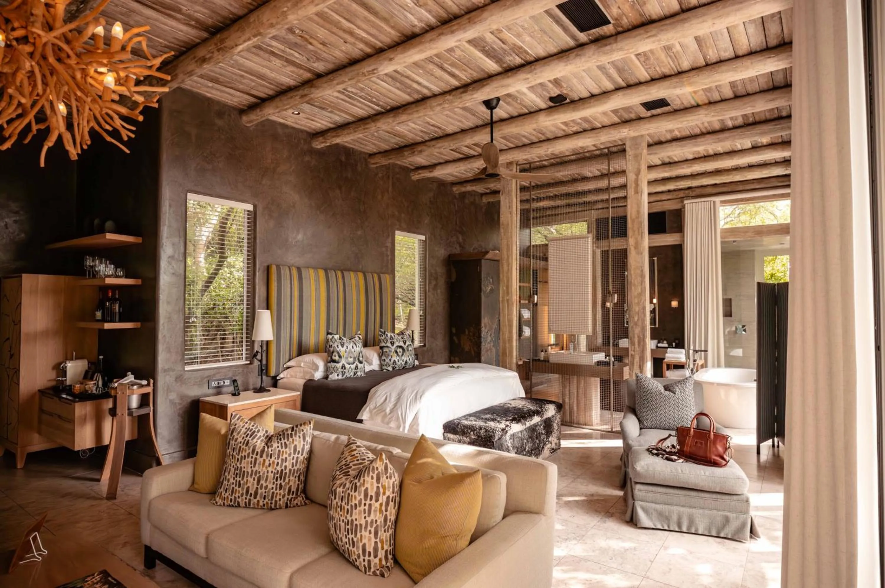 Bed in Kapama Karula