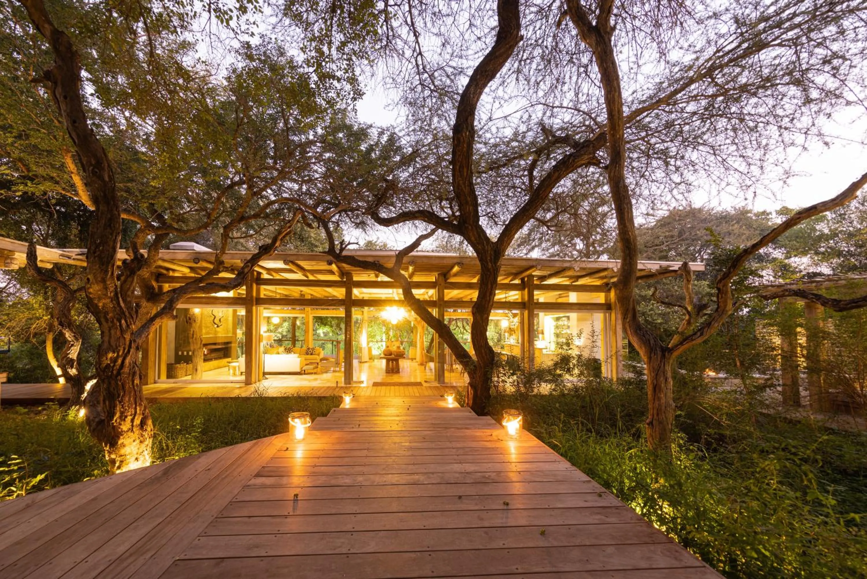 Facade/entrance in Kapama Karula