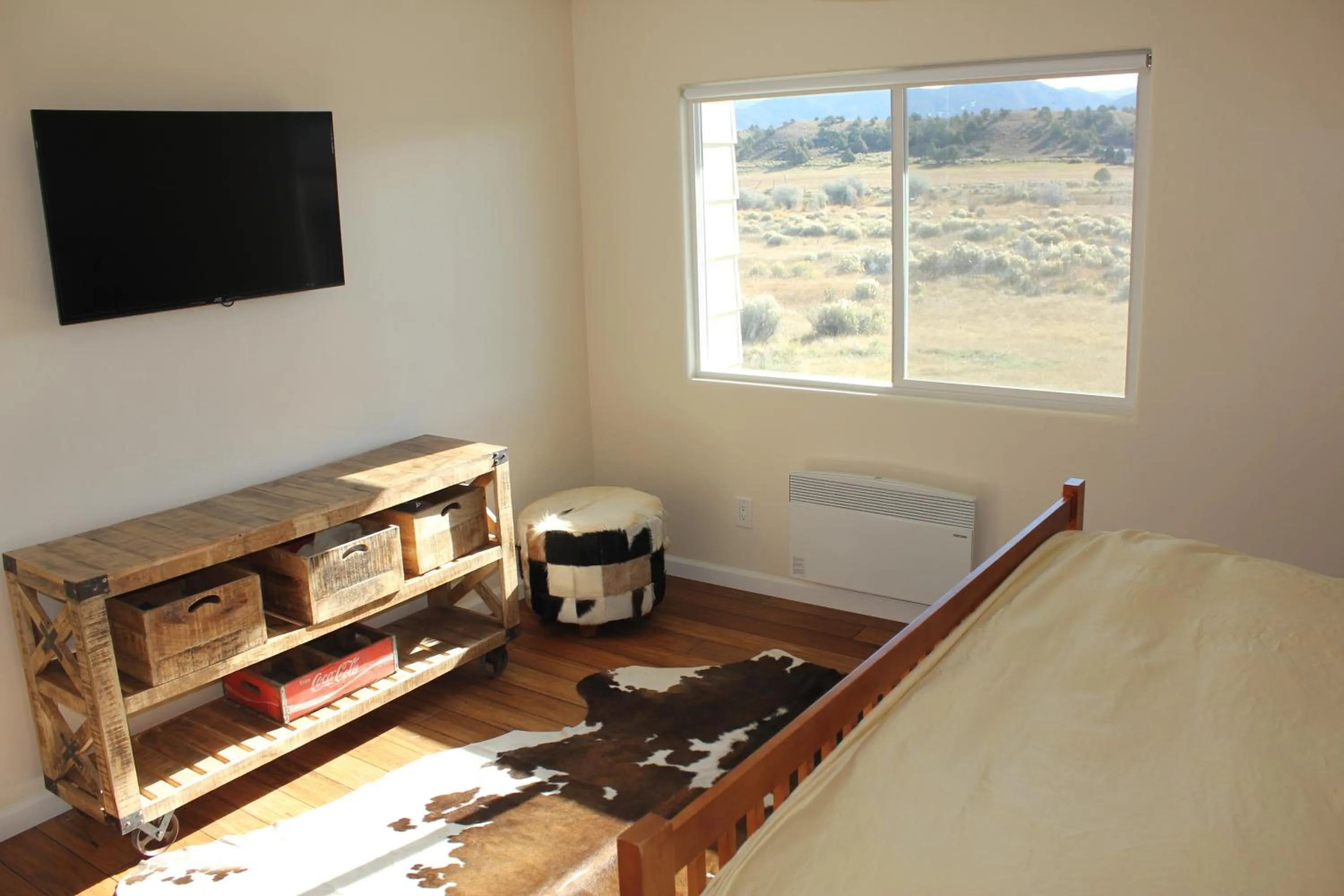 View (from property/room), Bed in Sevier River Retreat