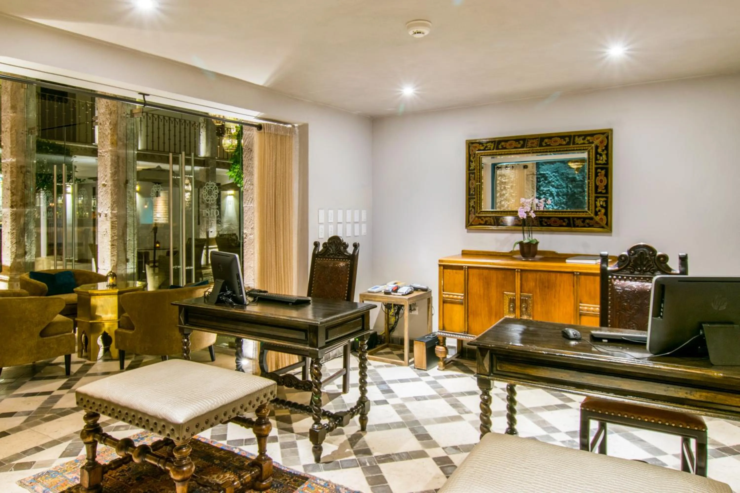 Lobby or reception in Casa 1810 Hotel Boutique