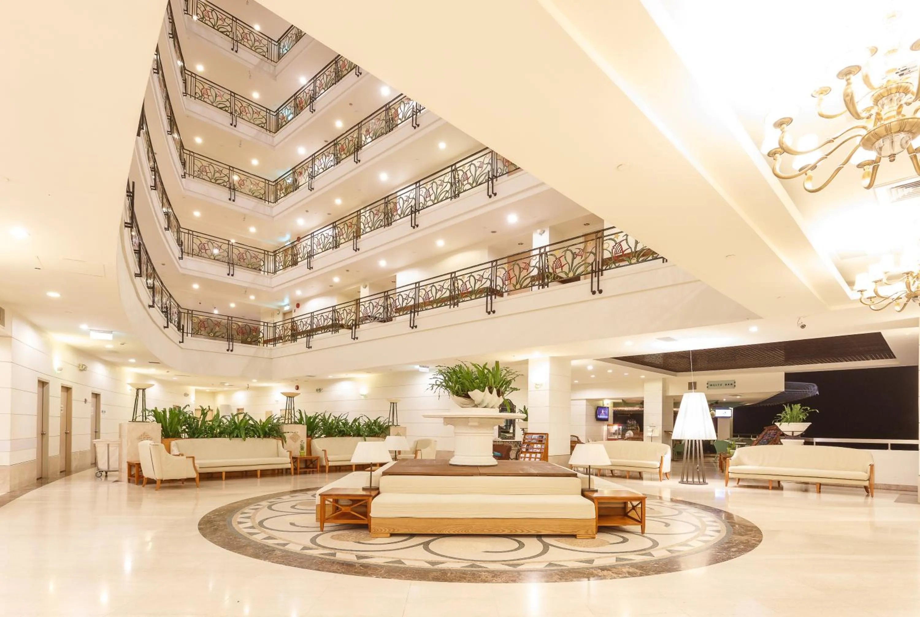 Lobby or reception in Palasia Hotel