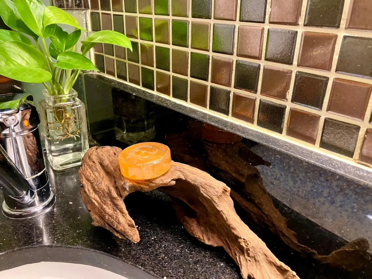 Toilet in Hotel Clover Asoke - SHA Extra Plus