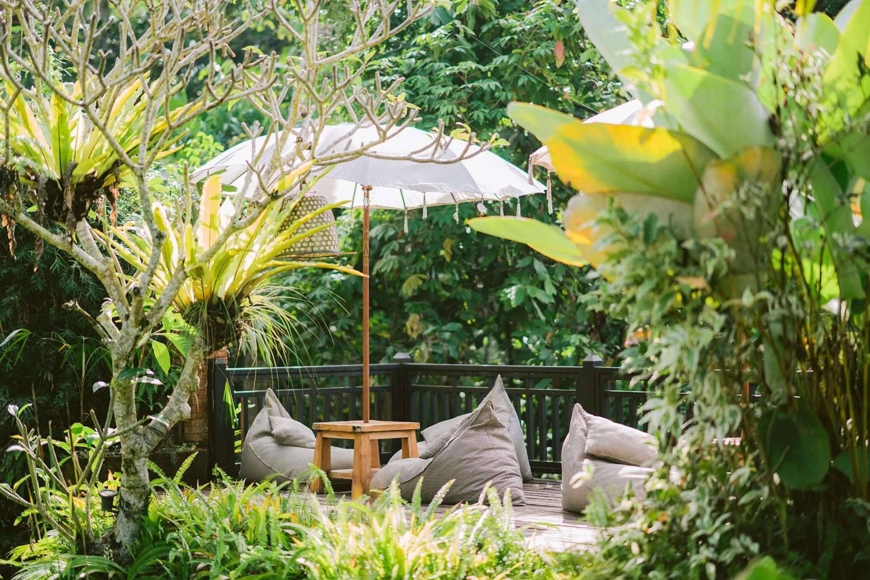 Patio in De Umah Bali Eco Tradi Home