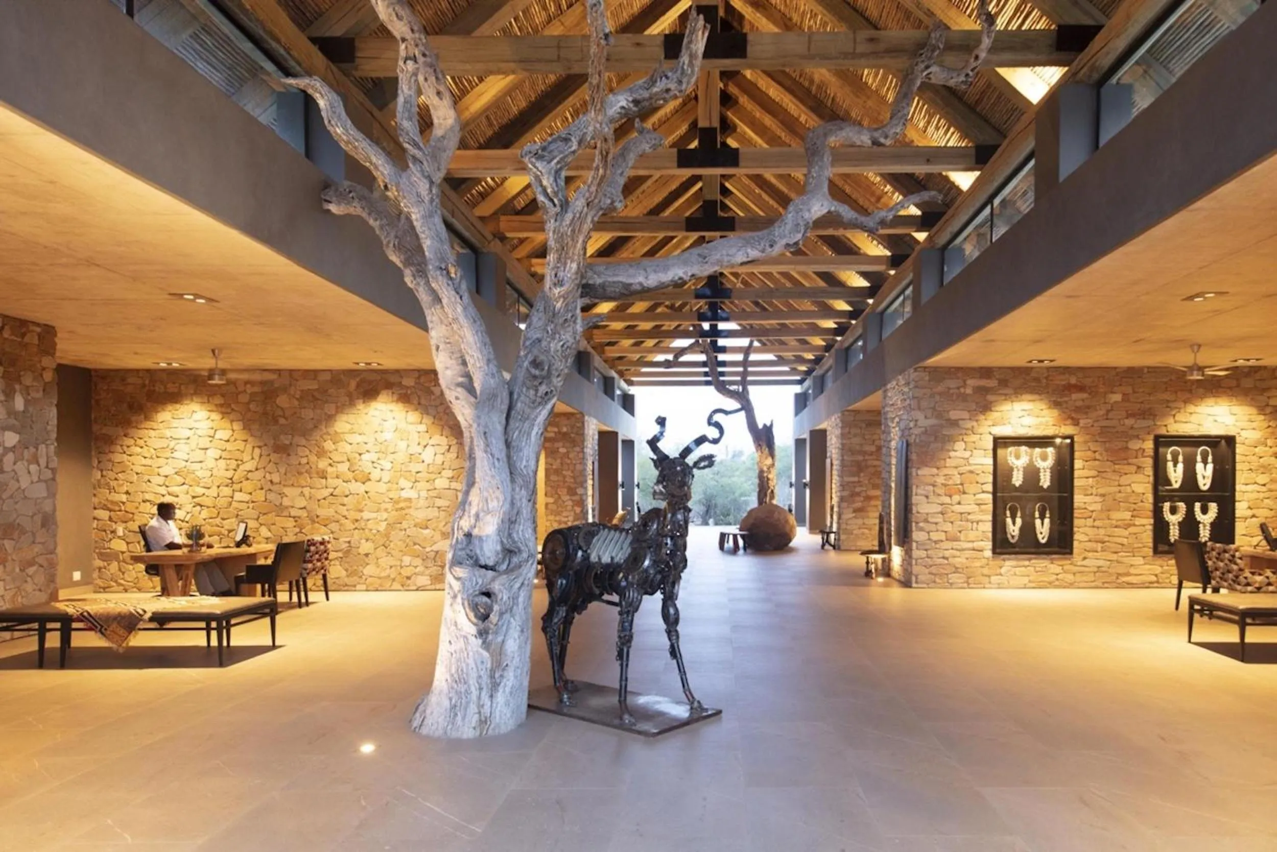 Lobby or reception in Kapama River Lodge
