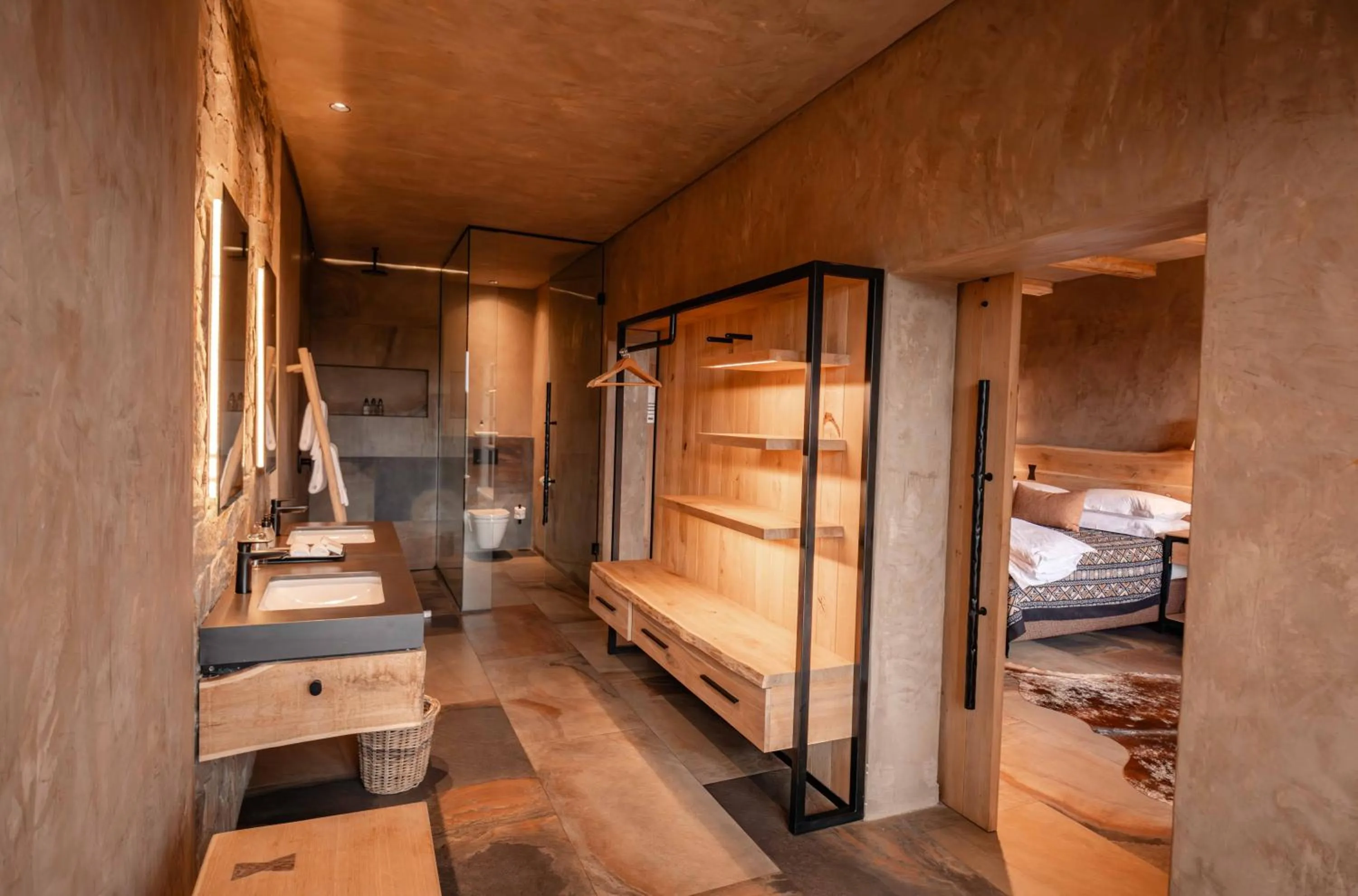 Bathroom, Bed in Kapama River Lodge