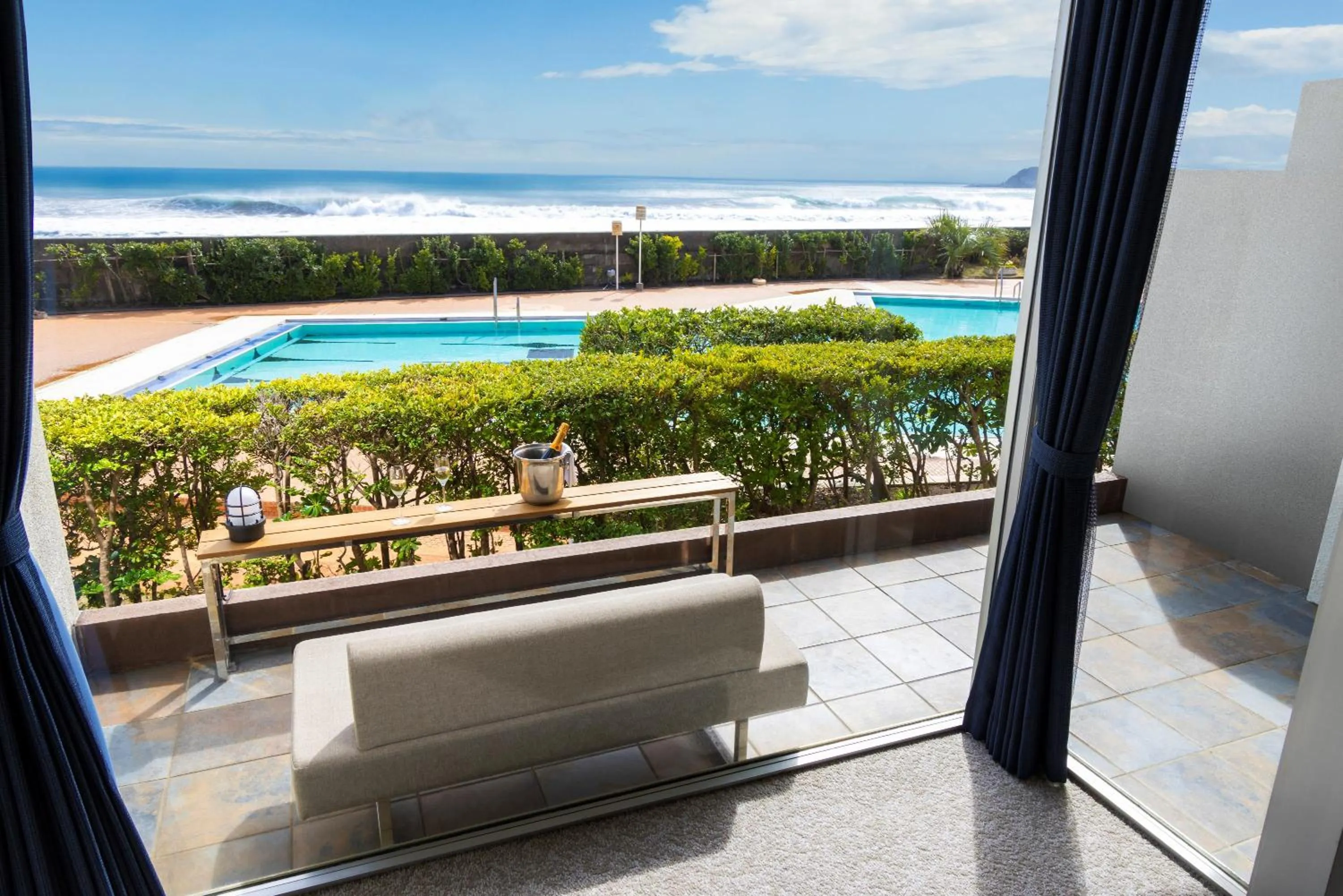 Balcony/Terrace in Kamogawa Grand Hotel