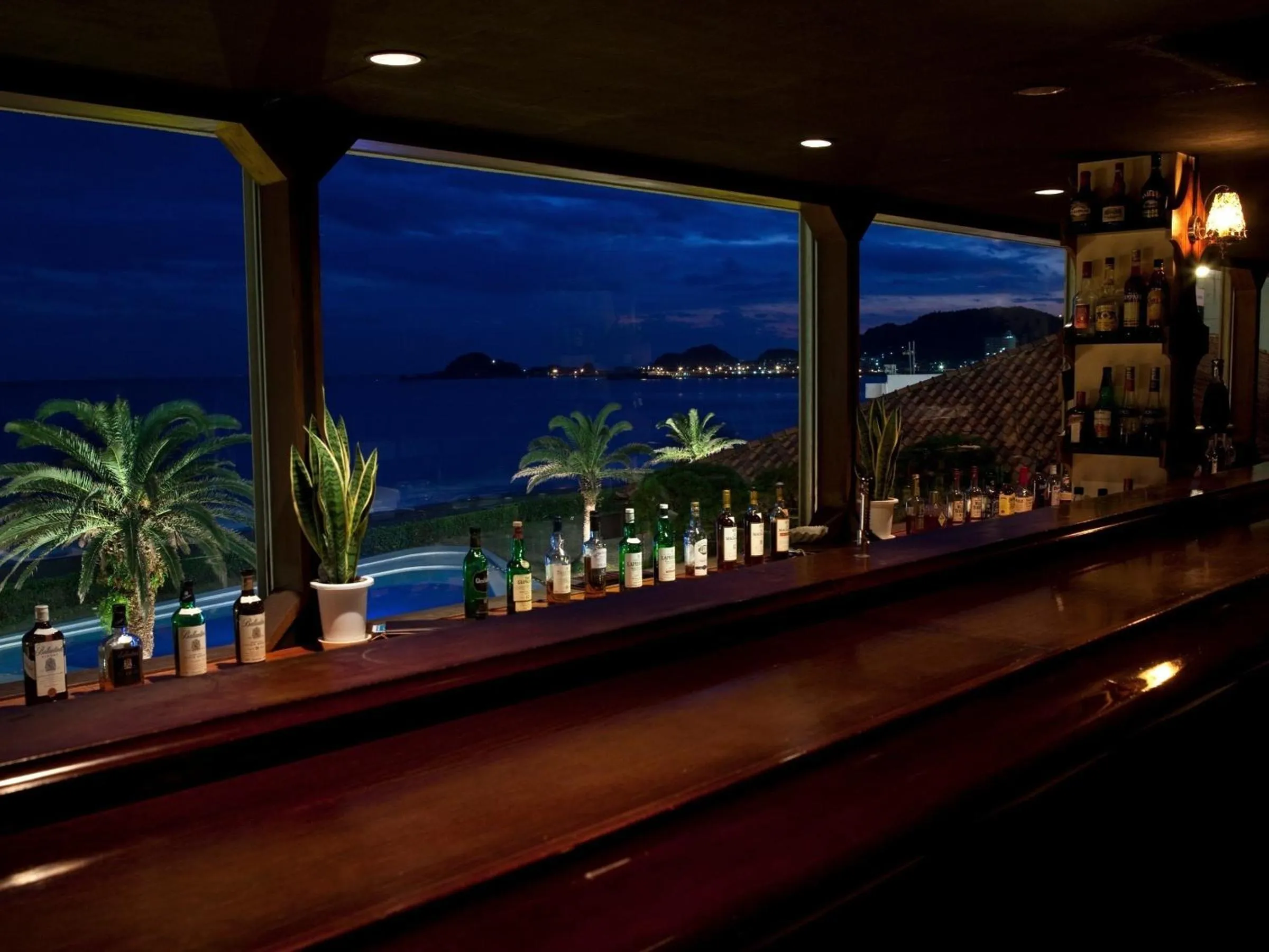 Lounge or bar in Kamogawa Grand Hotel