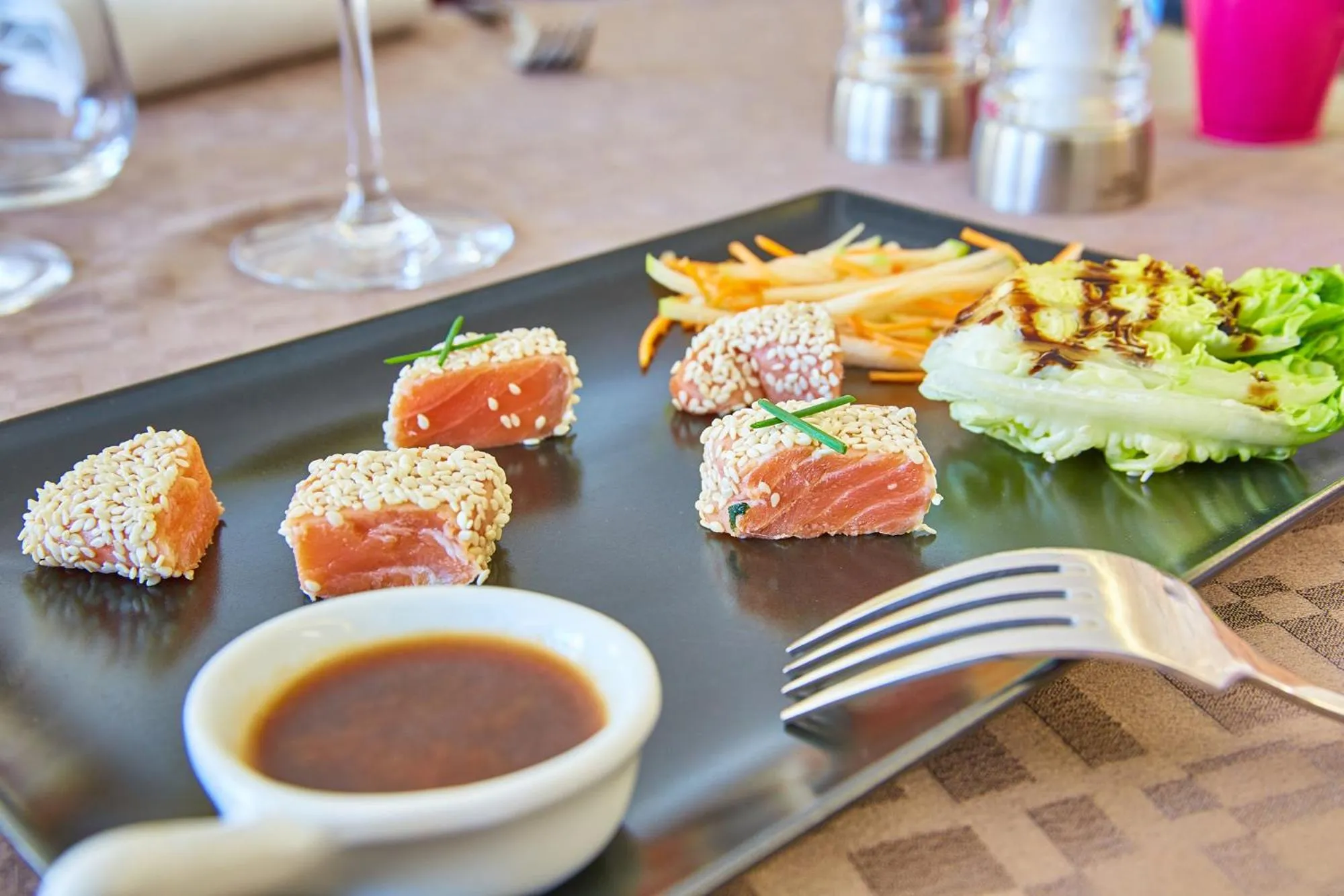 Lunch in Le Place Neuve