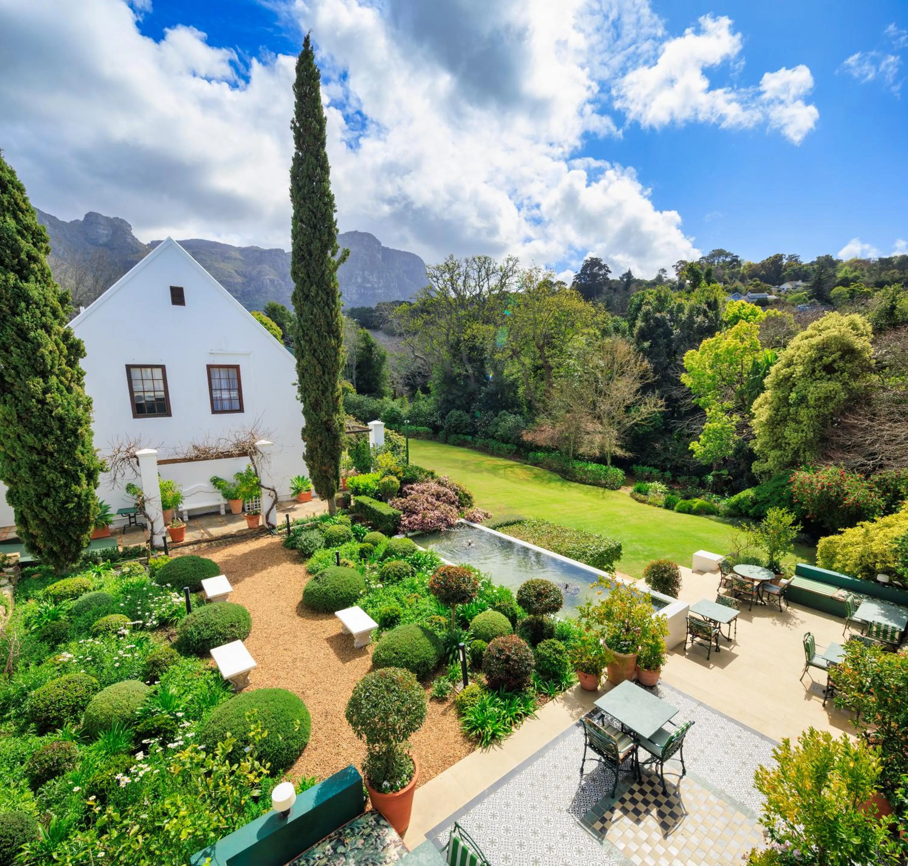 Garden in The Cellars-Hohenort