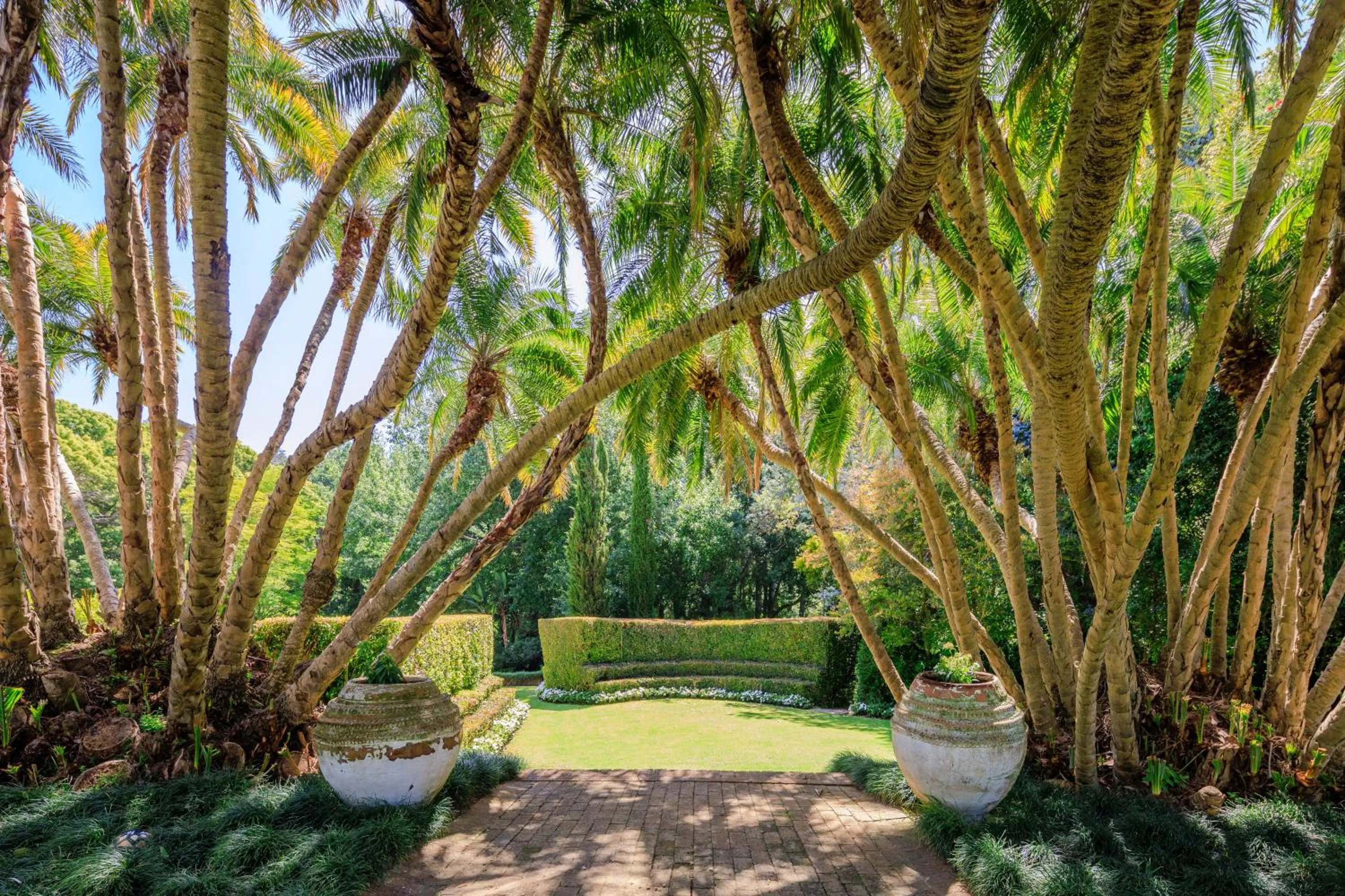Garden in The Cellars-Hohenort