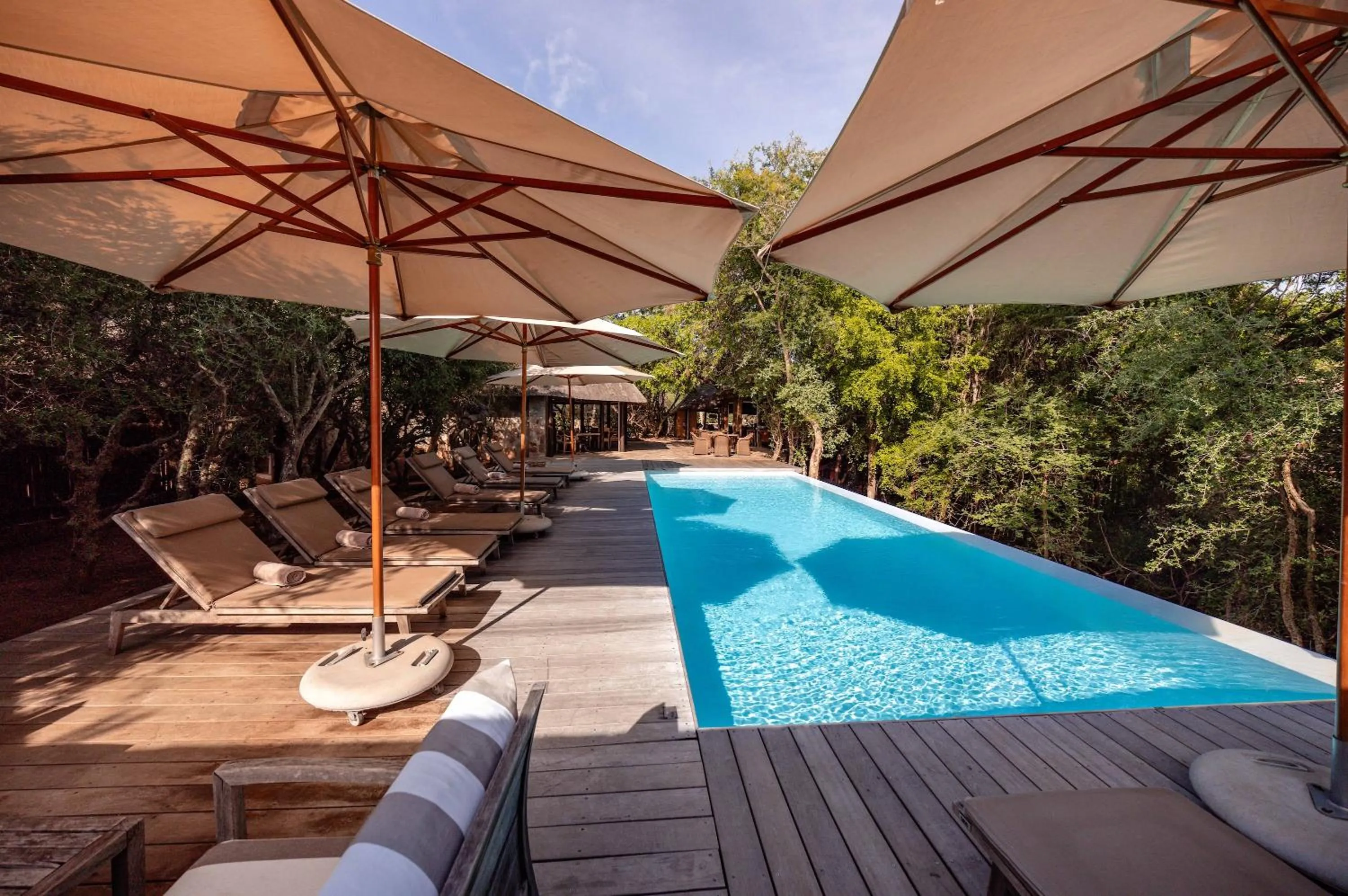 Pool view in Kapama Buffalo Camp