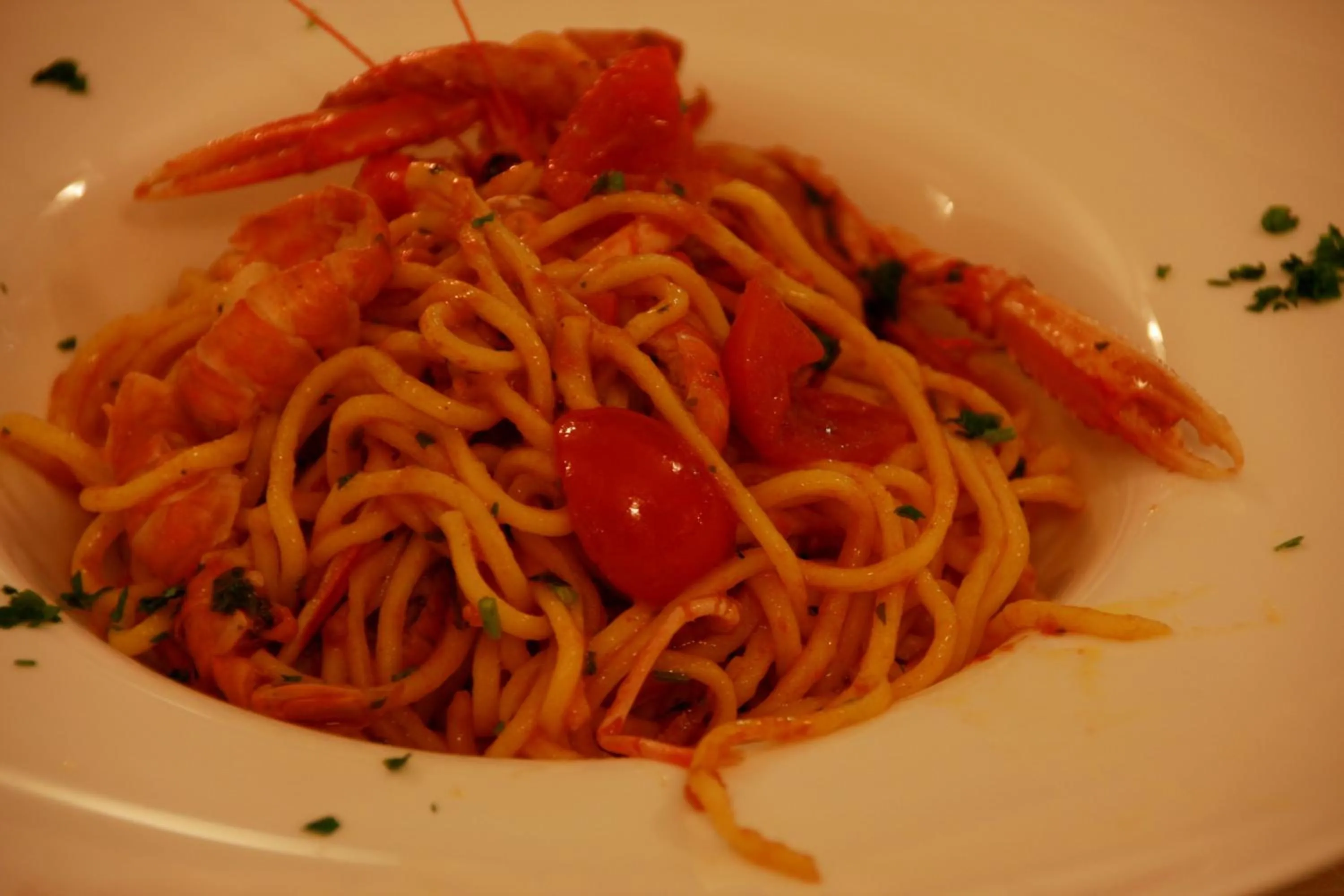 Food close-up in Hotel Angela