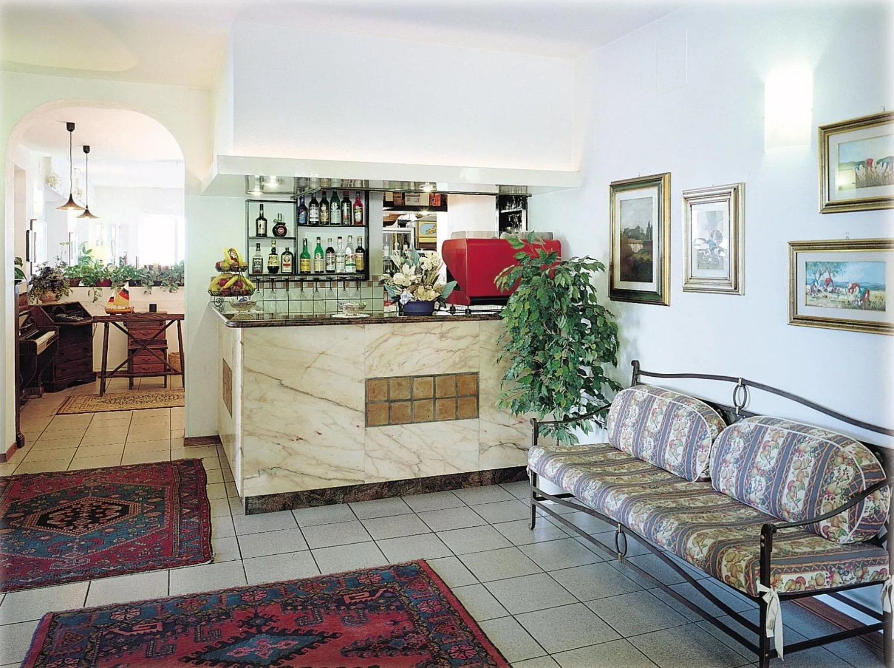 Lounge or bar in Hotel Angela