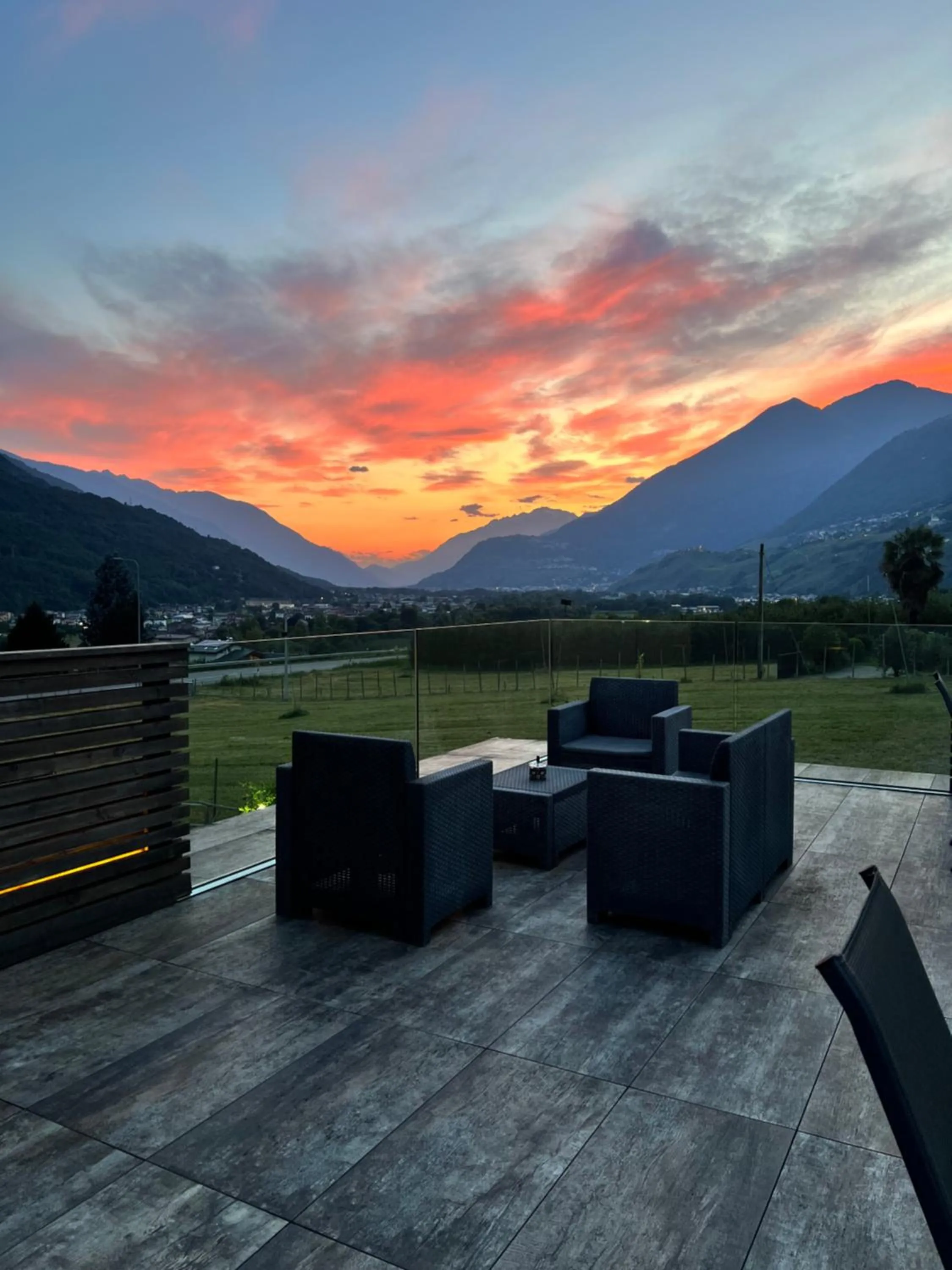 City view in B&B Valtellina Mon Amour