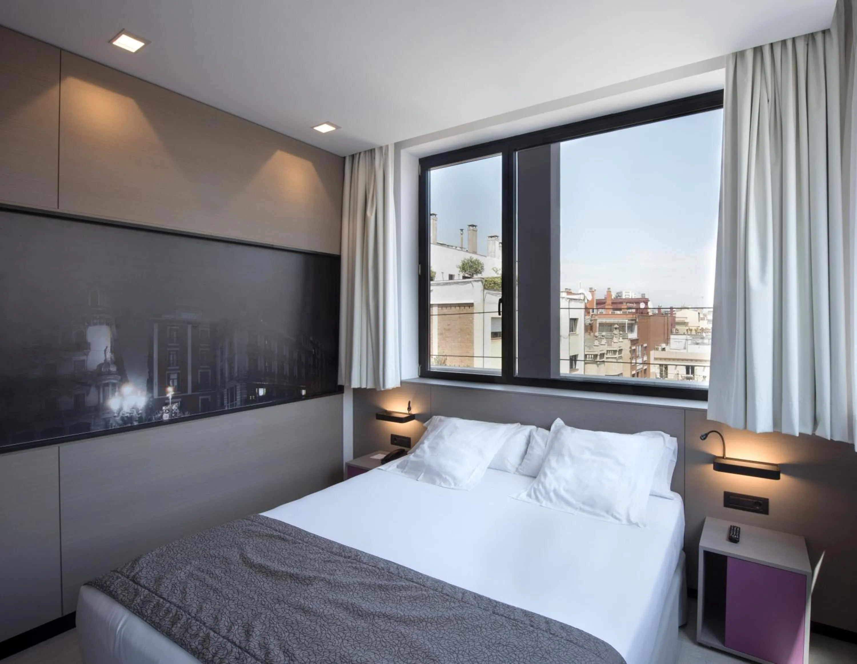 View (from property/room), Bed in Negresco Princess 4* Sup