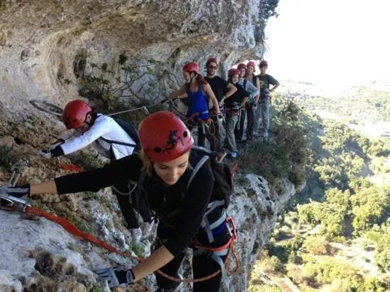 Hiking in Grotta Delle Fate