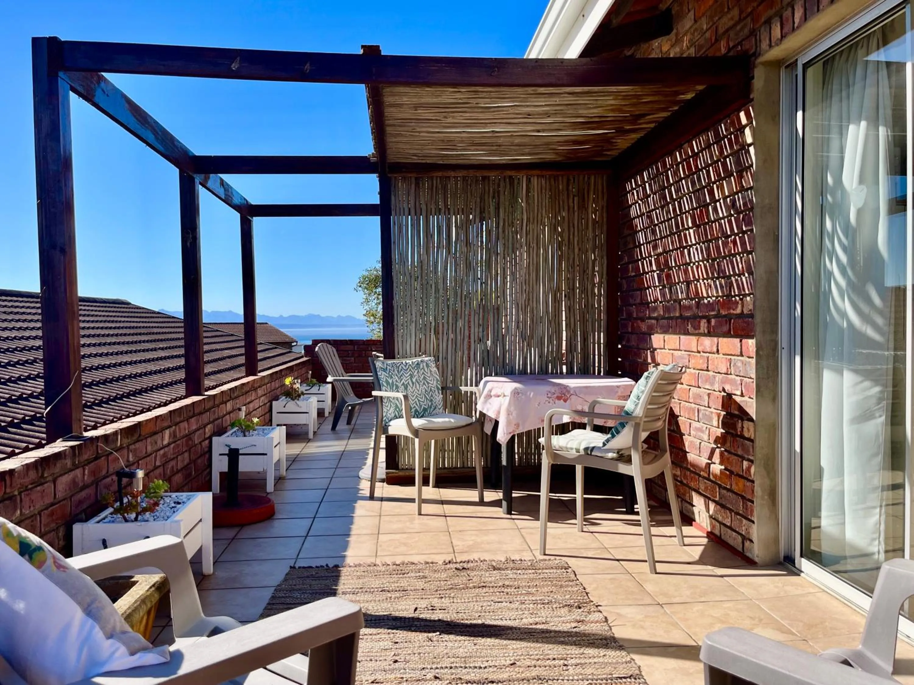 Patio in Jaydees B And B