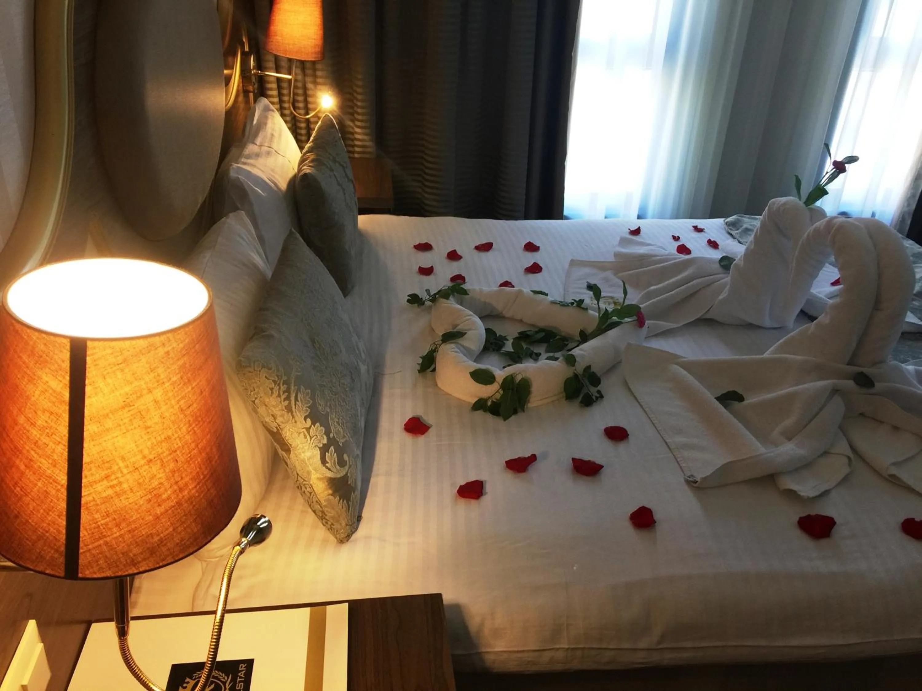 Bed in The Central Hotel