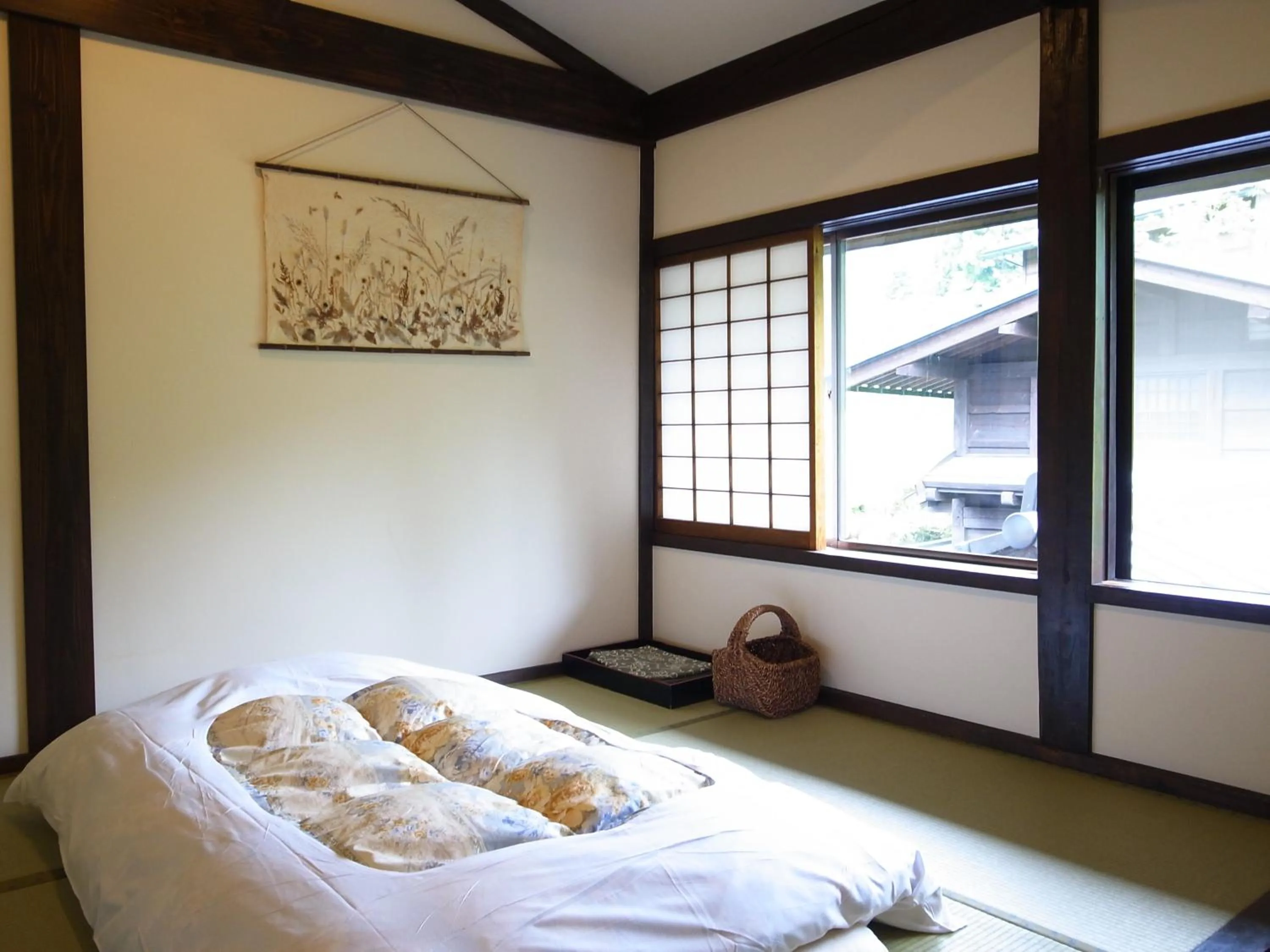 Photo of the whole room, Bed in Minshuku Takizawa