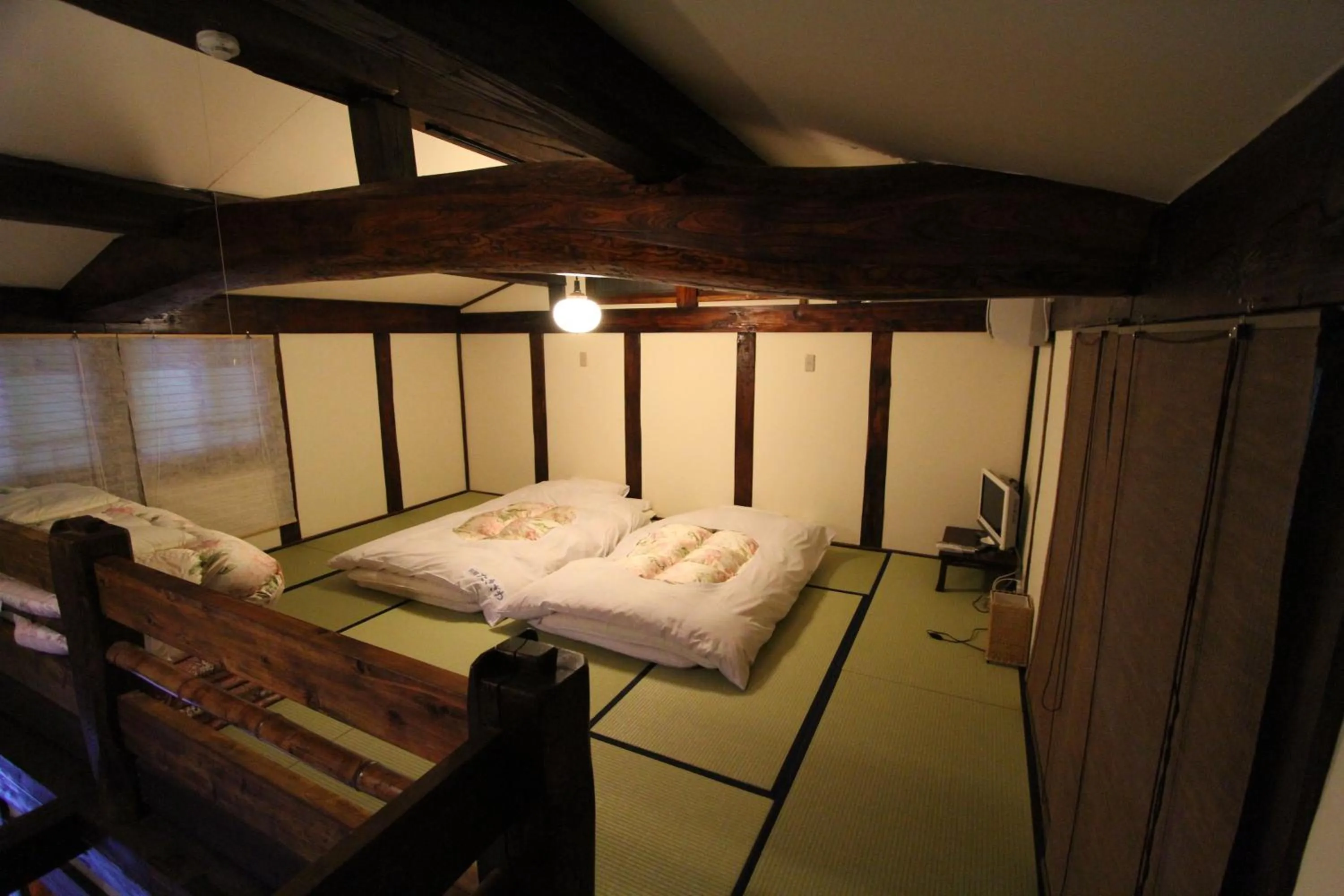 Photo of the whole room, Bed in Minshuku Takizawa