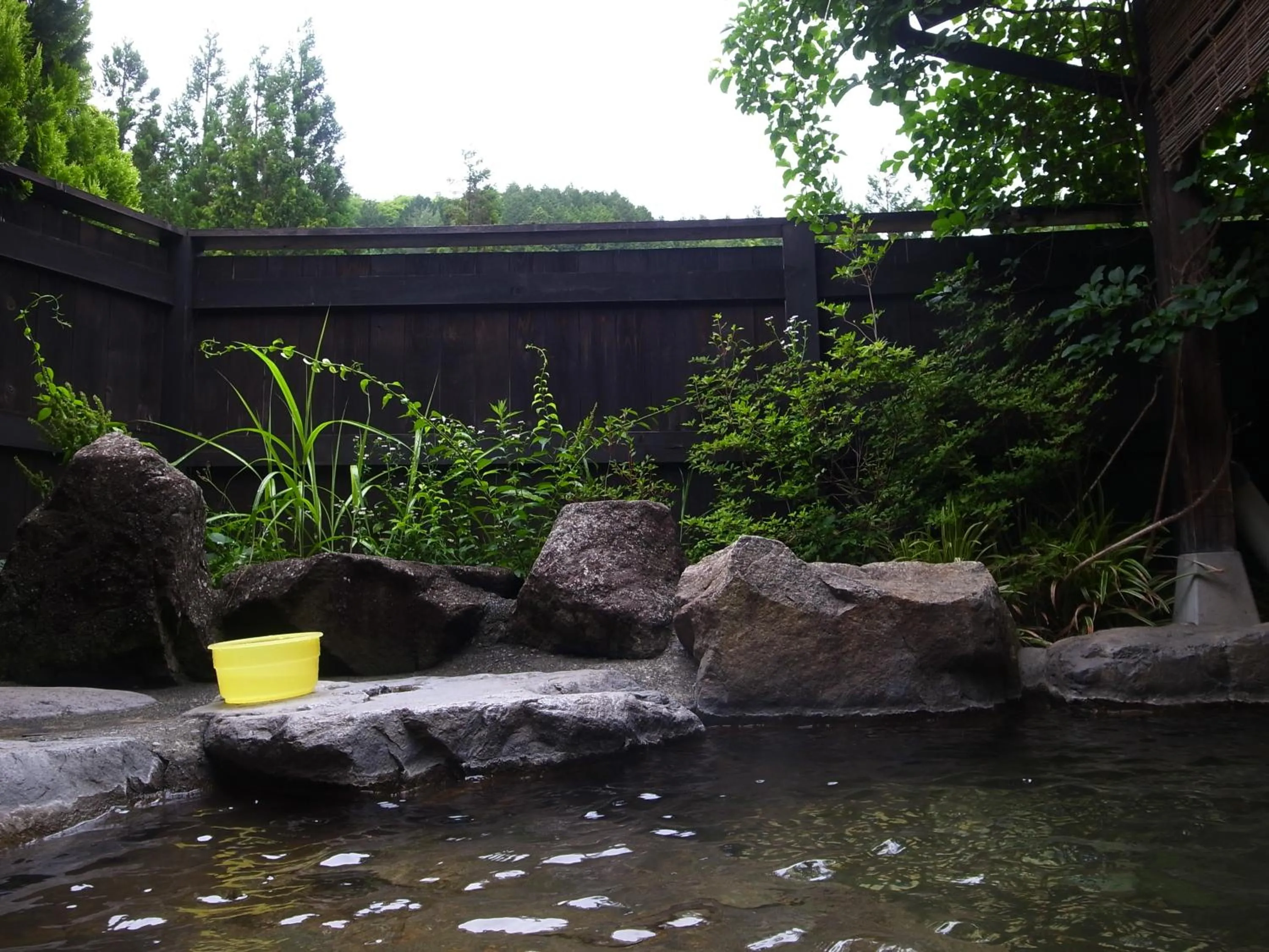 Hot Spring Bath in Minshuku Takizawa