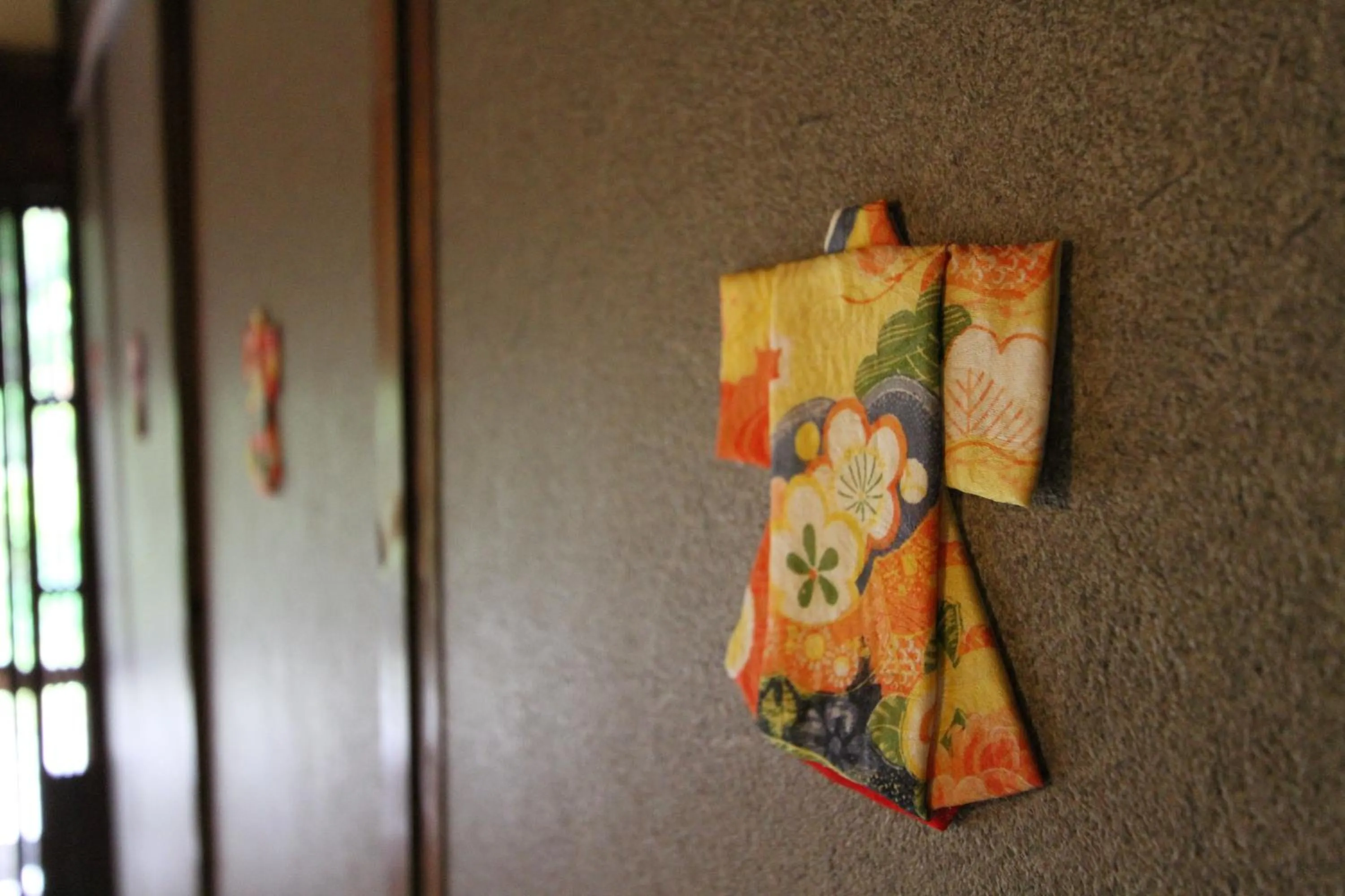 Decorative detail in Minshuku Takizawa