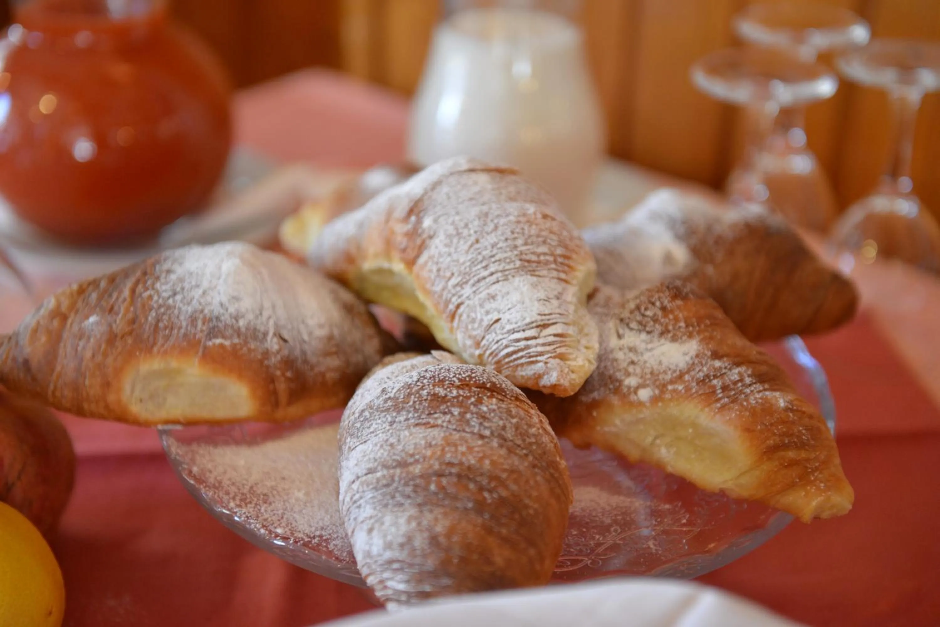 Food close-up in Hotel Gufo
