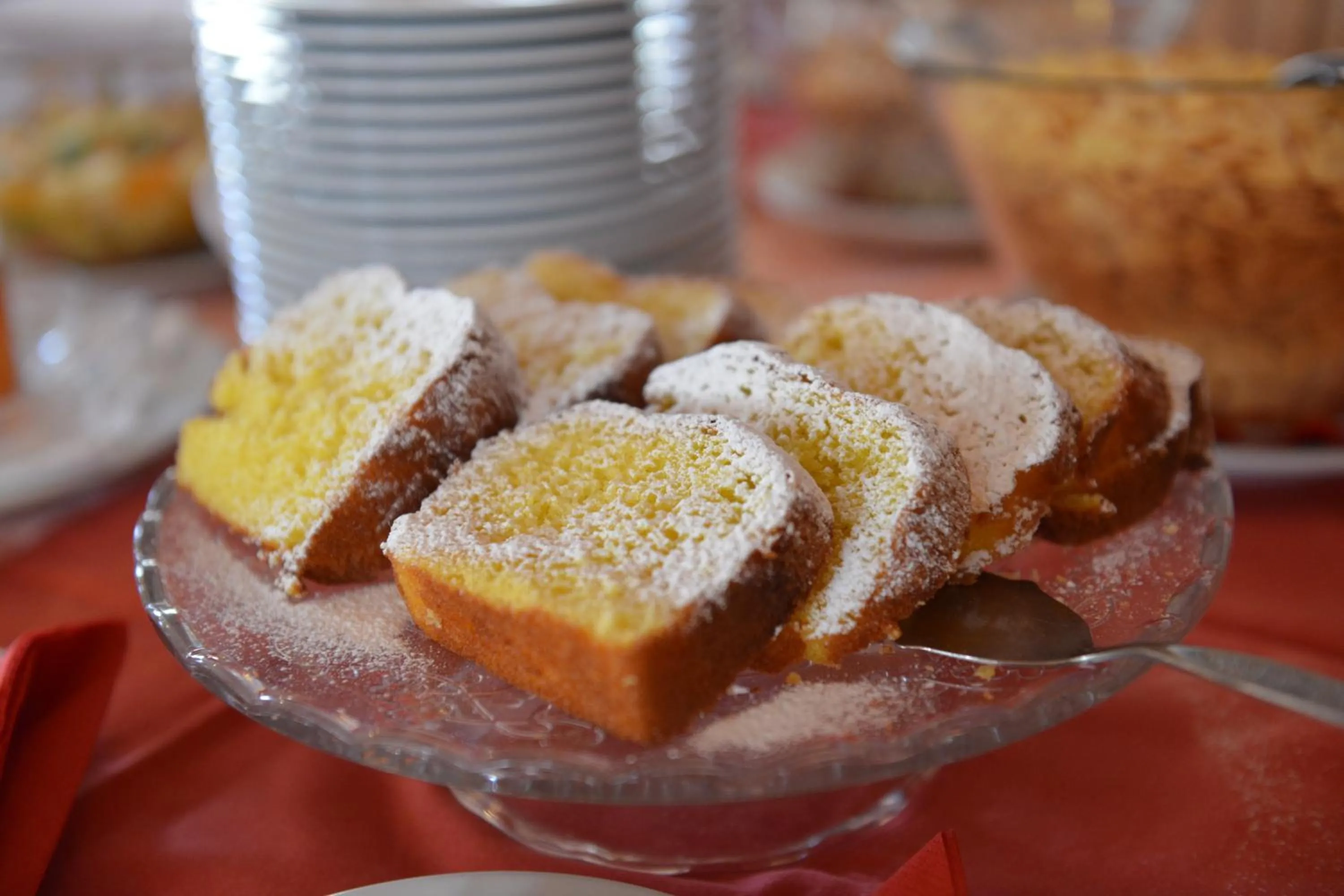 Food close-up in Hotel Gufo