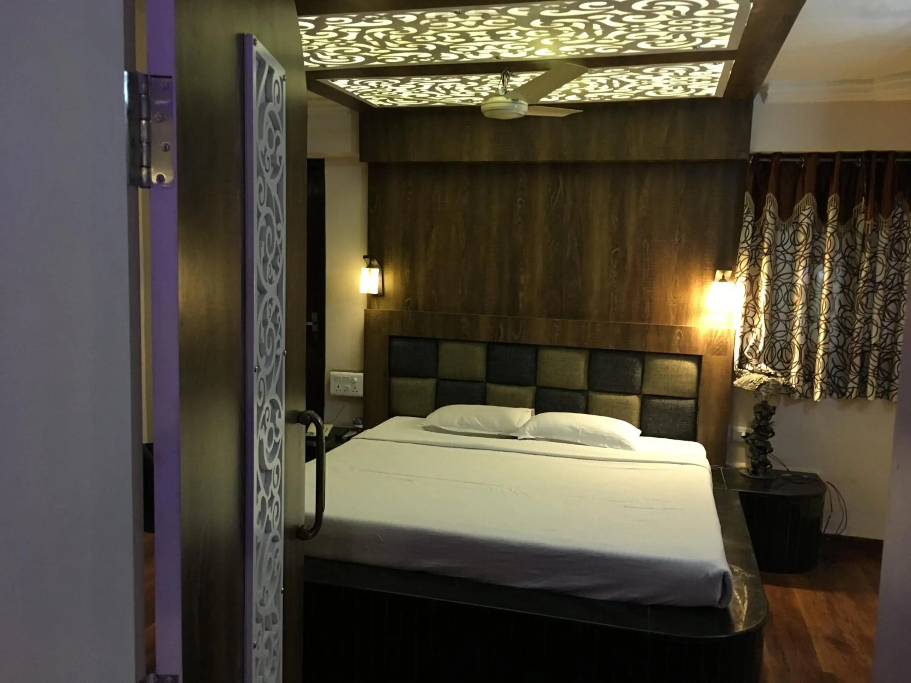 Bed in Hotel Grand Arjun