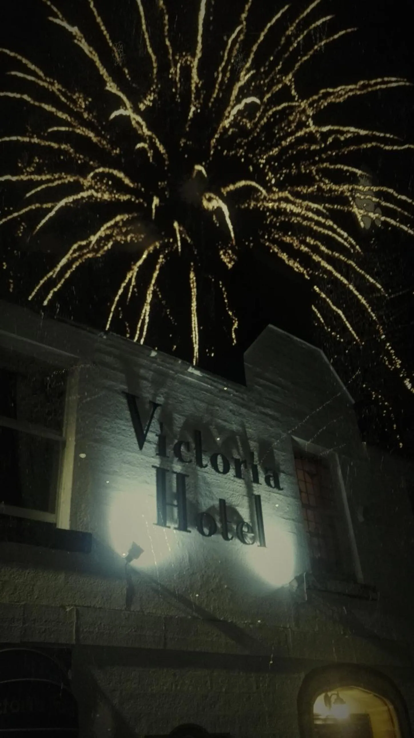 Facade/entrance in Victoria Hotel