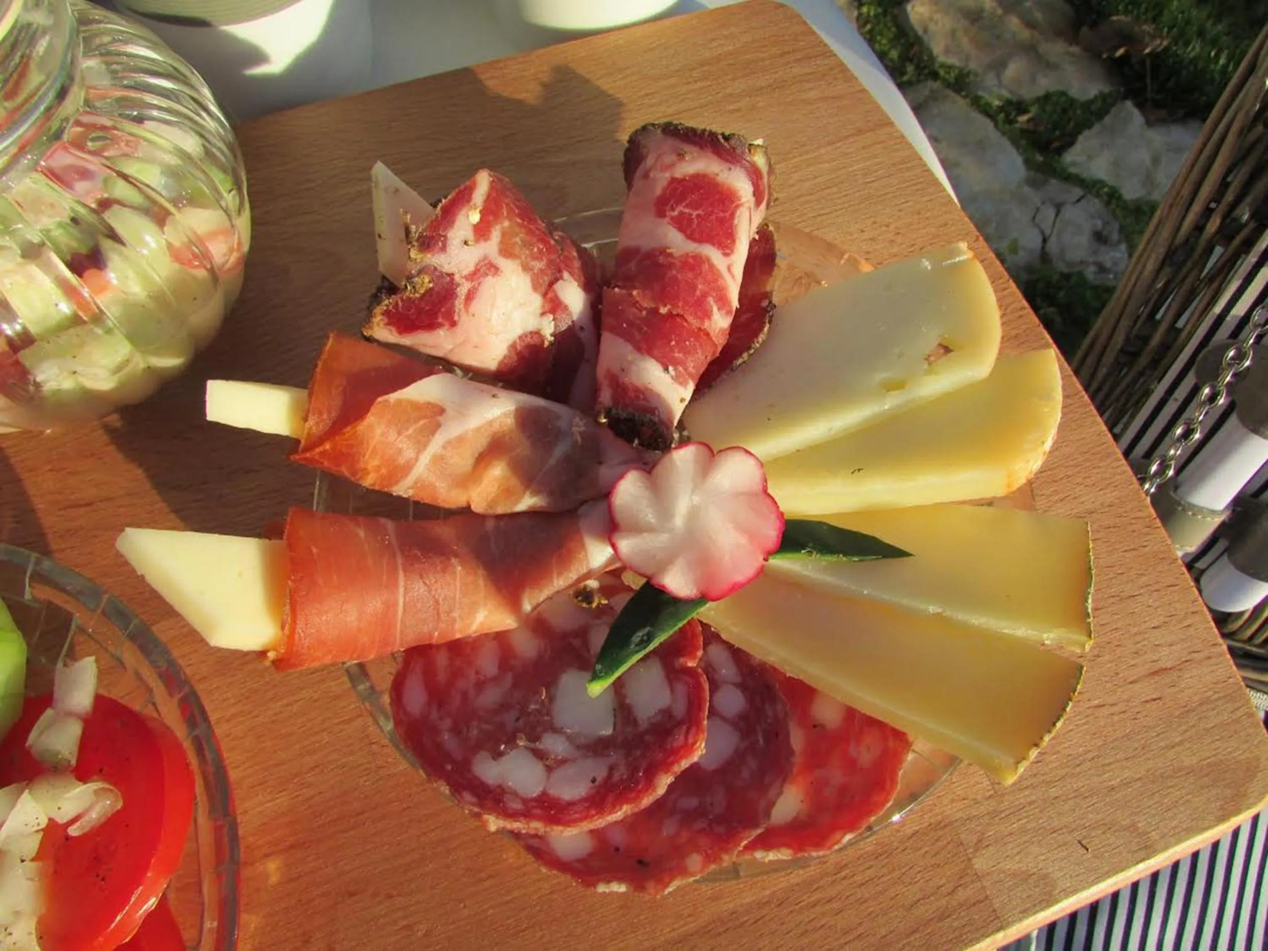 Breakfast in La Coroncina Lodging