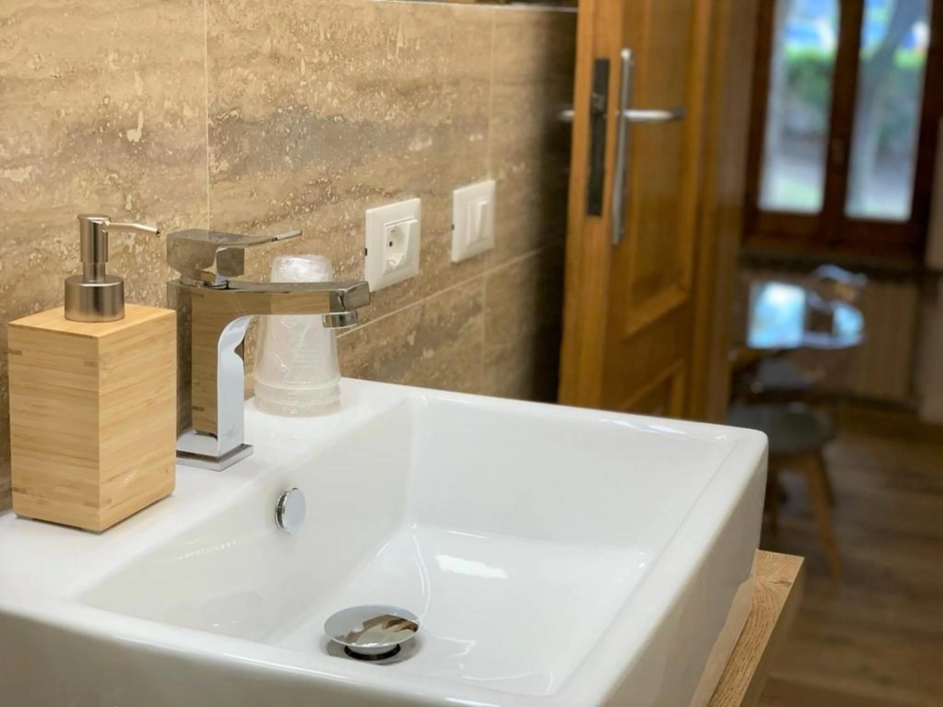 Bathroom in La Coroncina Lodging