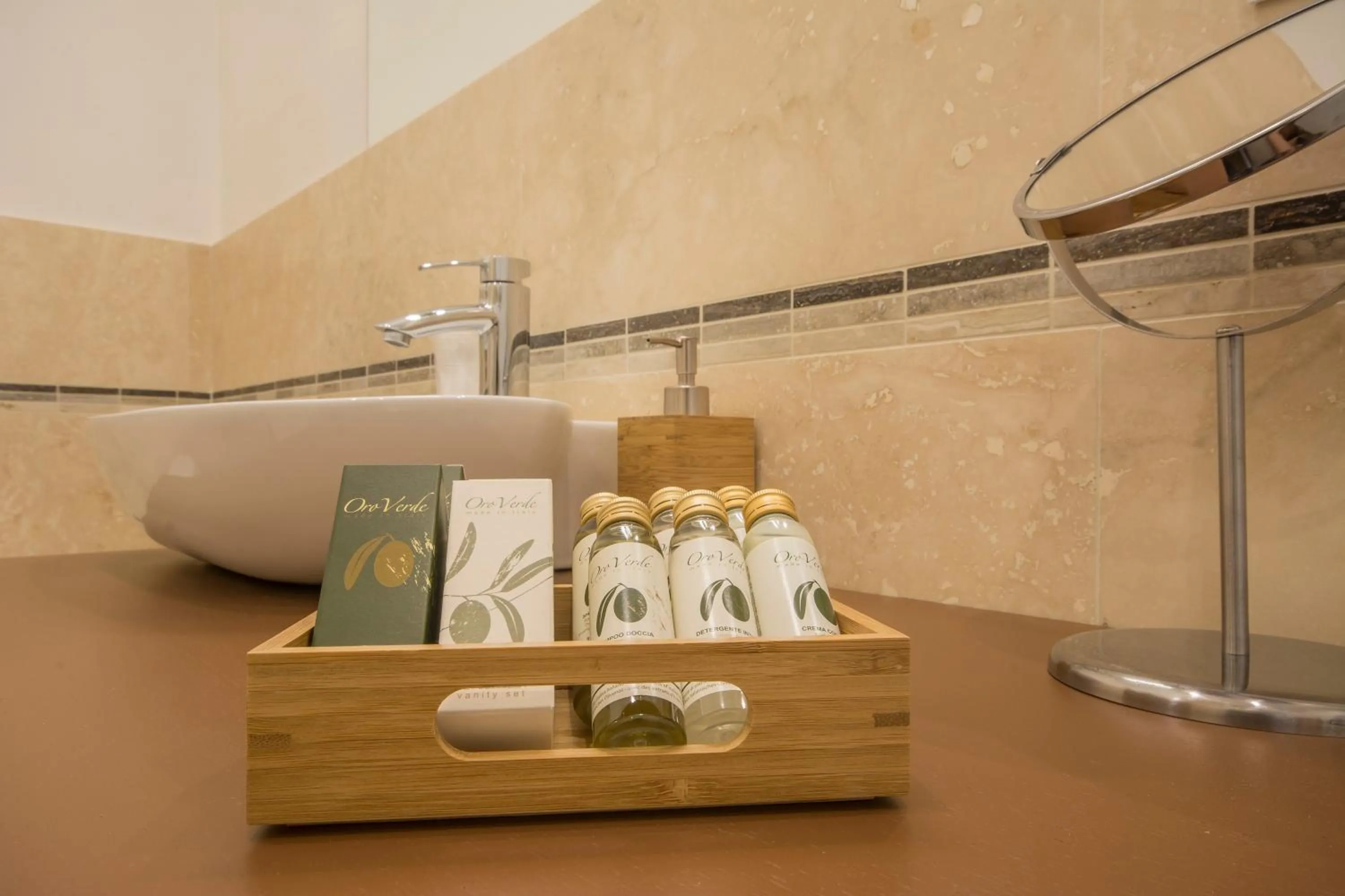 Bathroom in La Coroncina Lodging