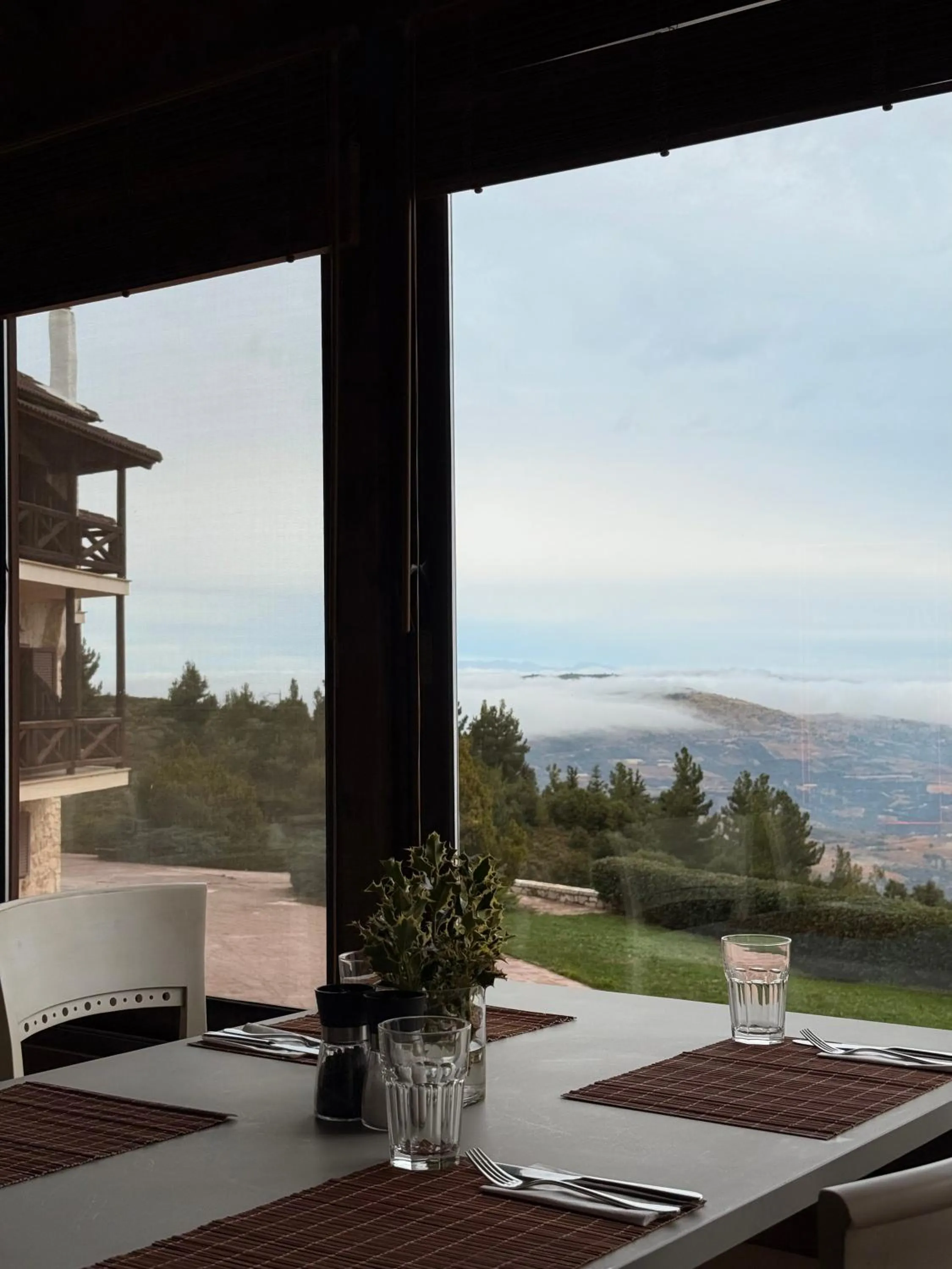 Mountain view in Hotel Iliovasilema