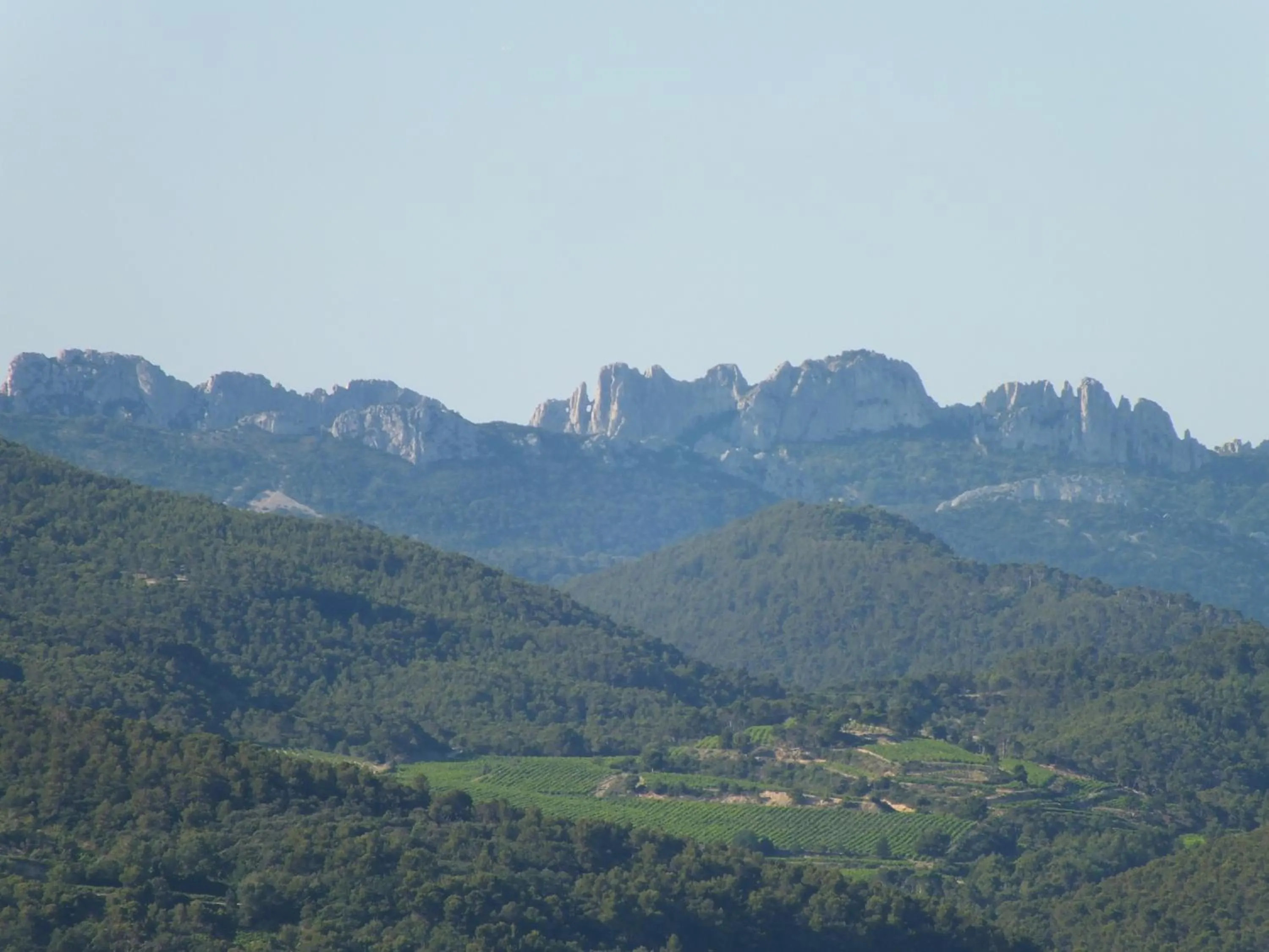 Landmark view in B&B La Cigaline
